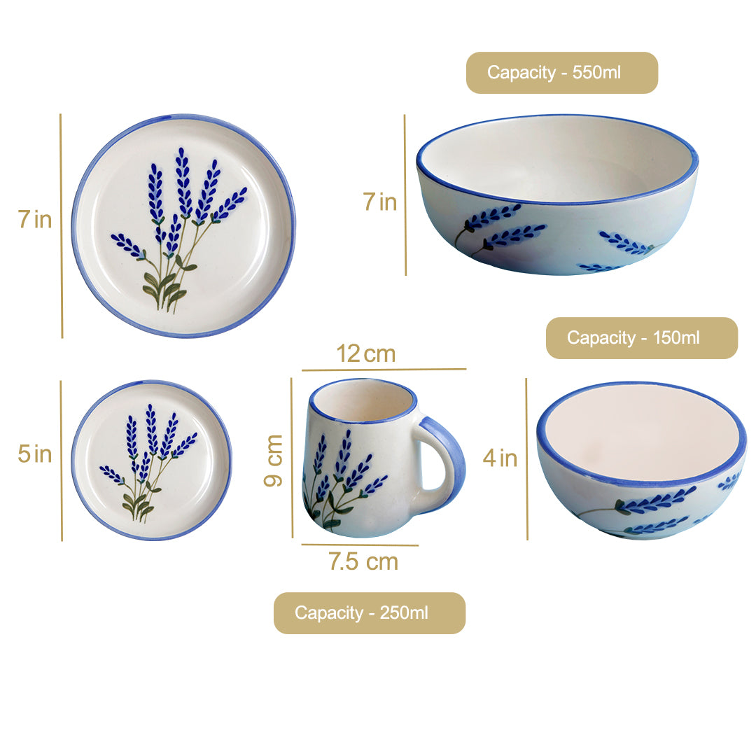 Lavender Breakfast Set