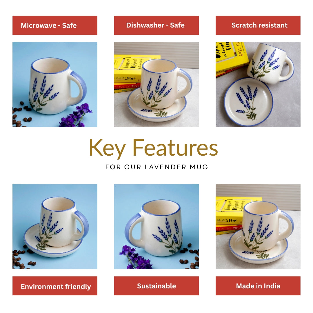 Lavender Mug - 250ML