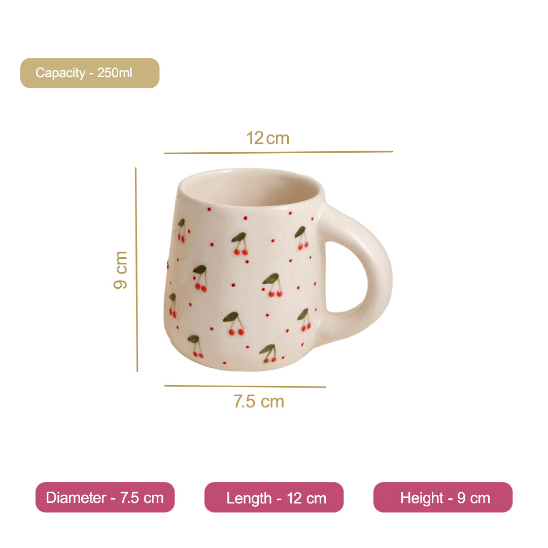 Long Cherry Mug - 250ML