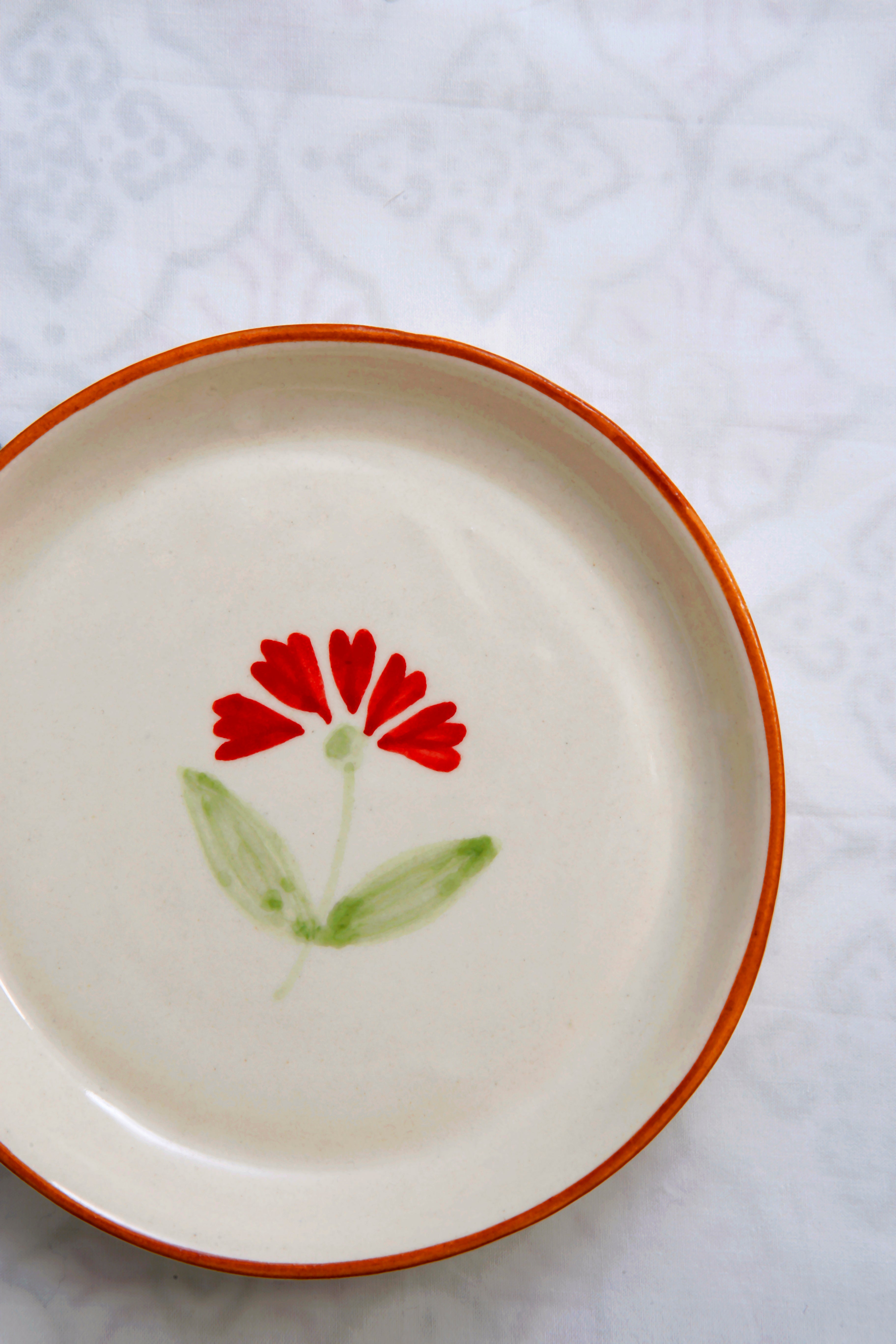 Autumn Blossom Plate - 5 Inch