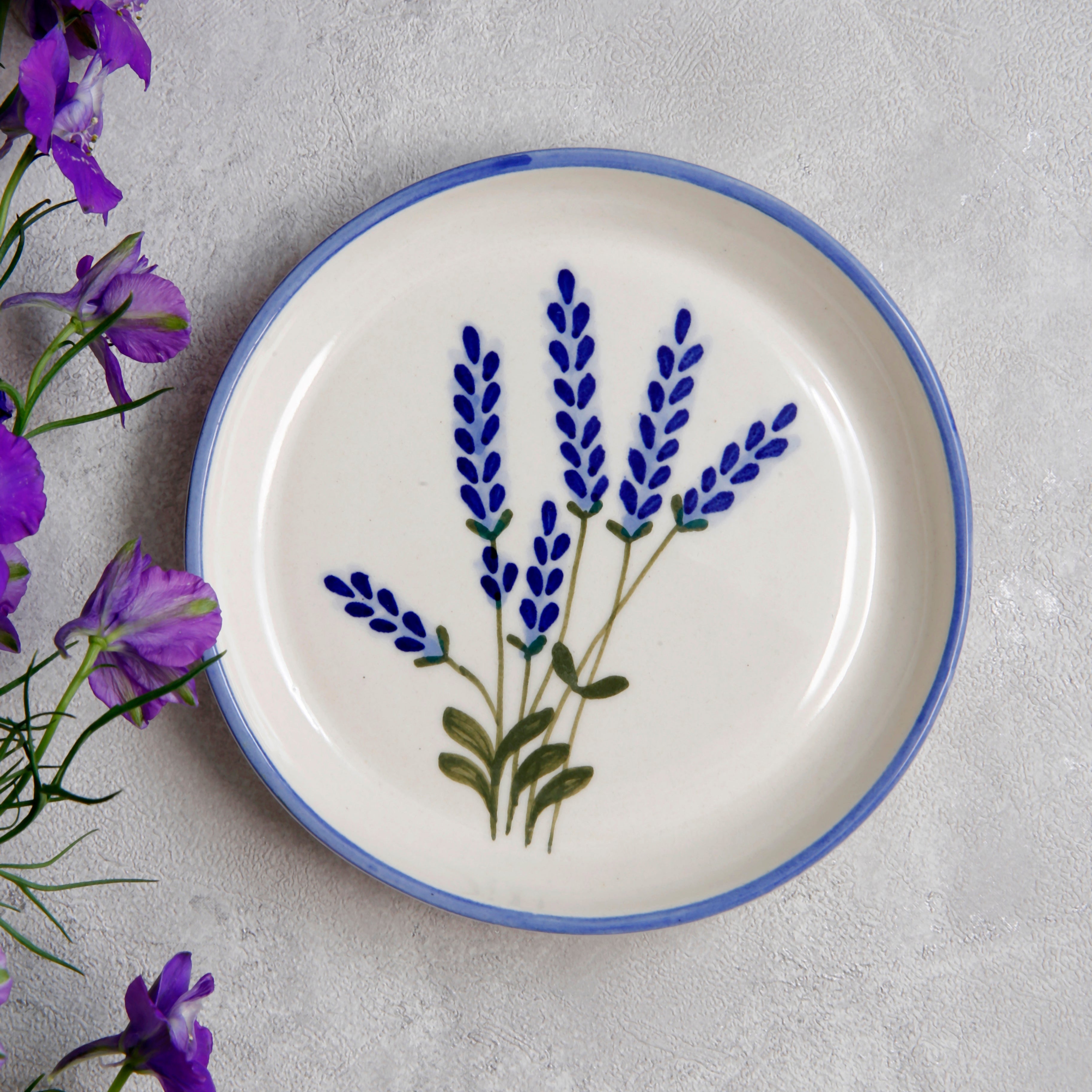 Lavender Plate - 5 Inch