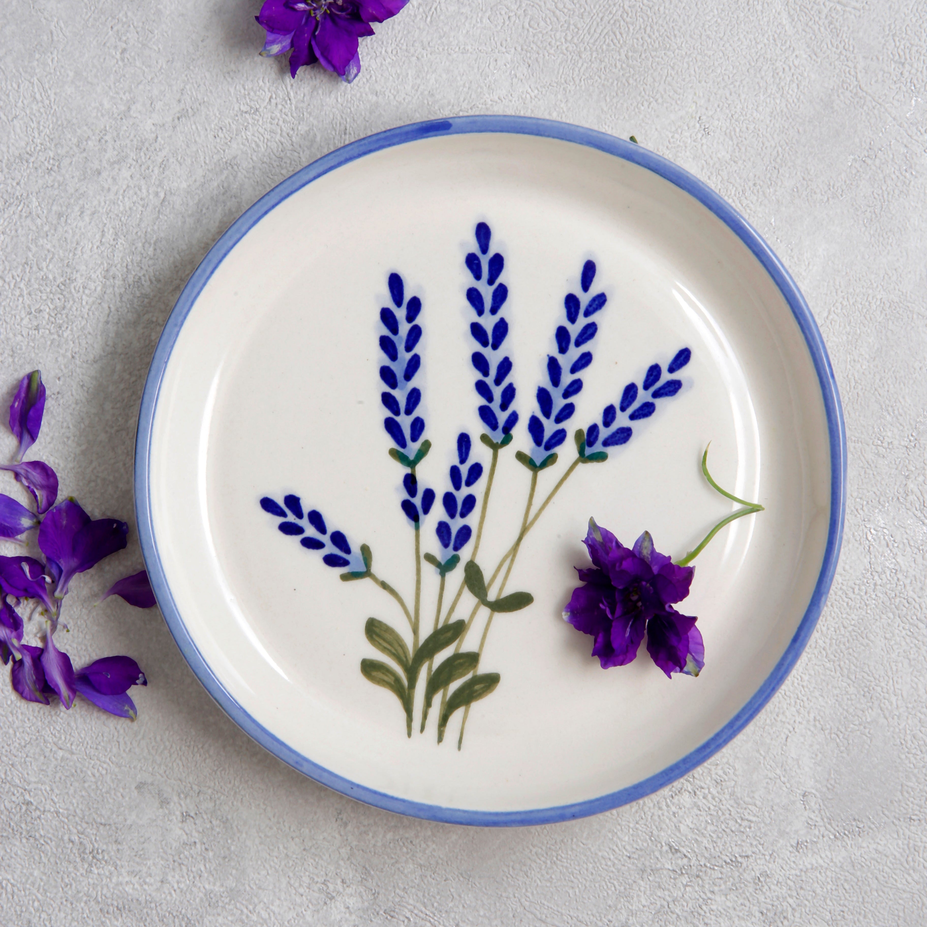 Lavender Plate - 5 Inch