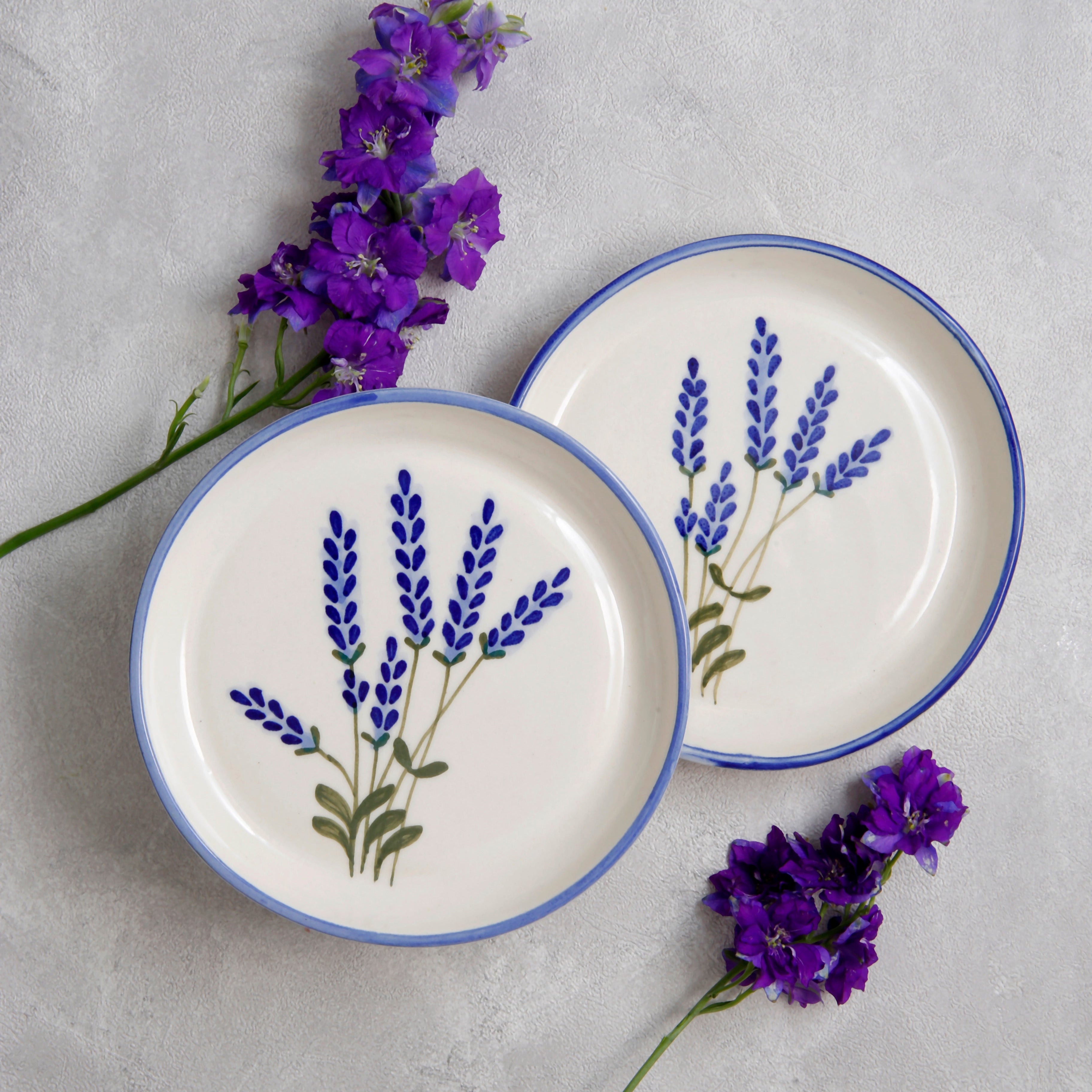Lavender Plate - 5 Inch