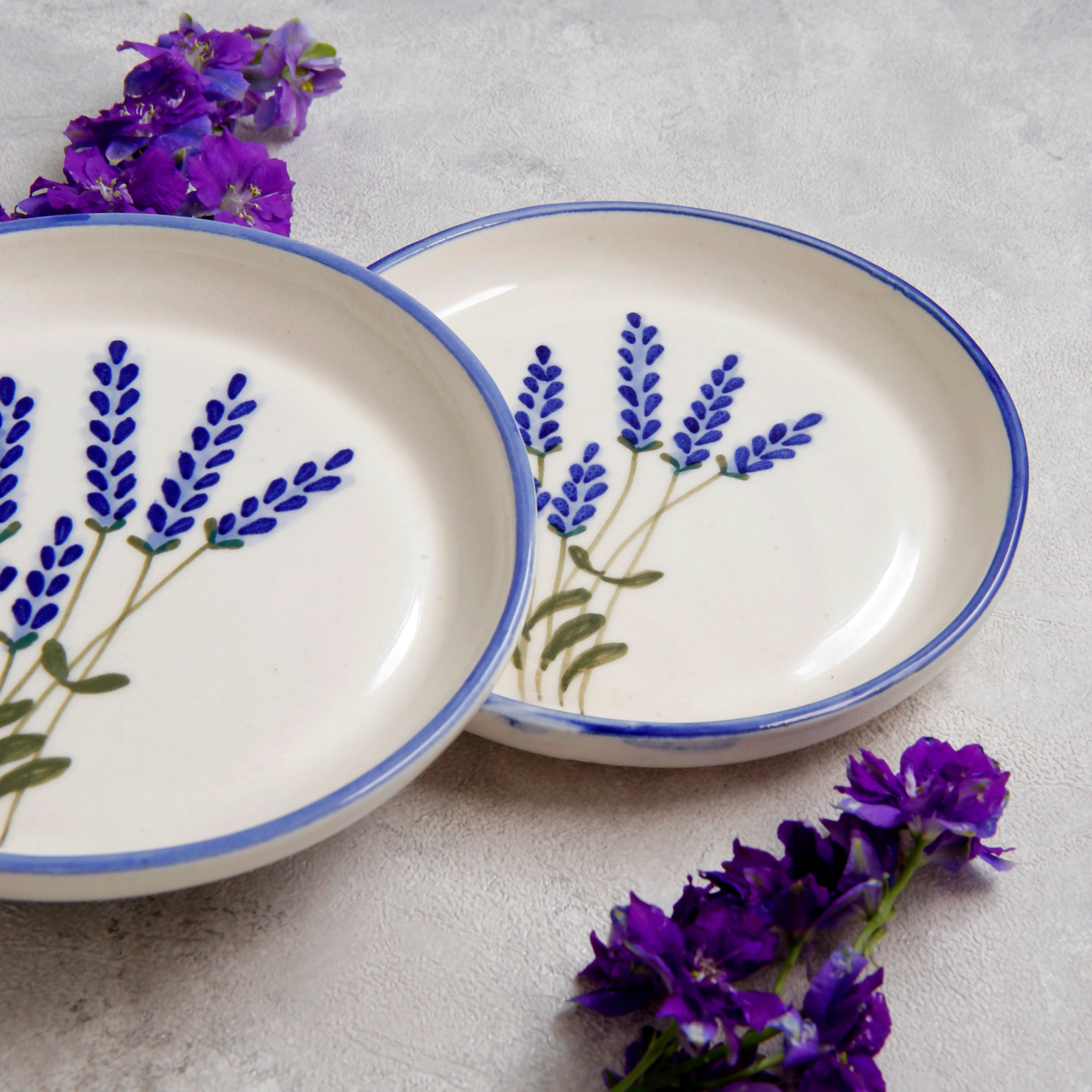 Lavender Plate - 5 Inch