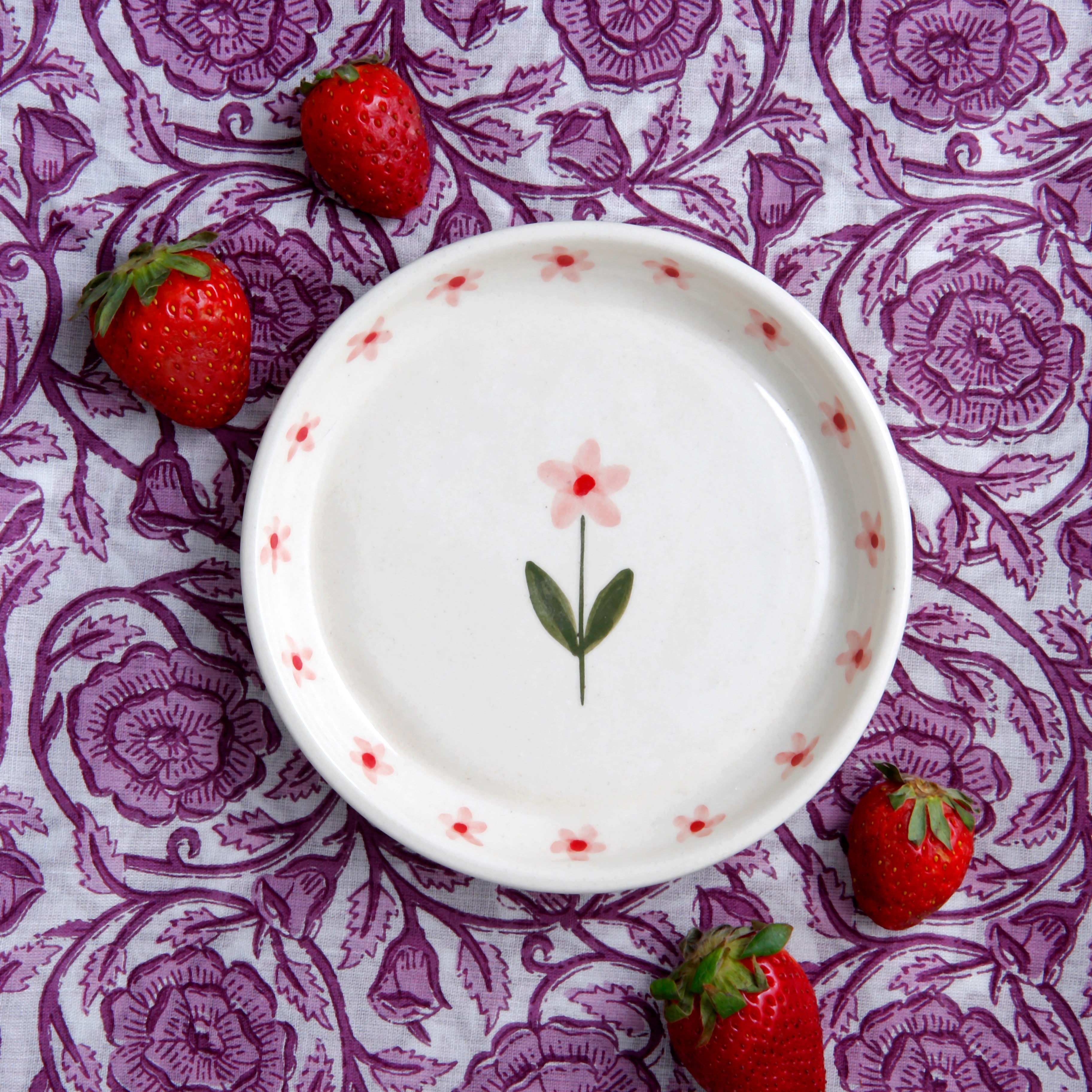 Sakura Pink Plate - 5 Inch