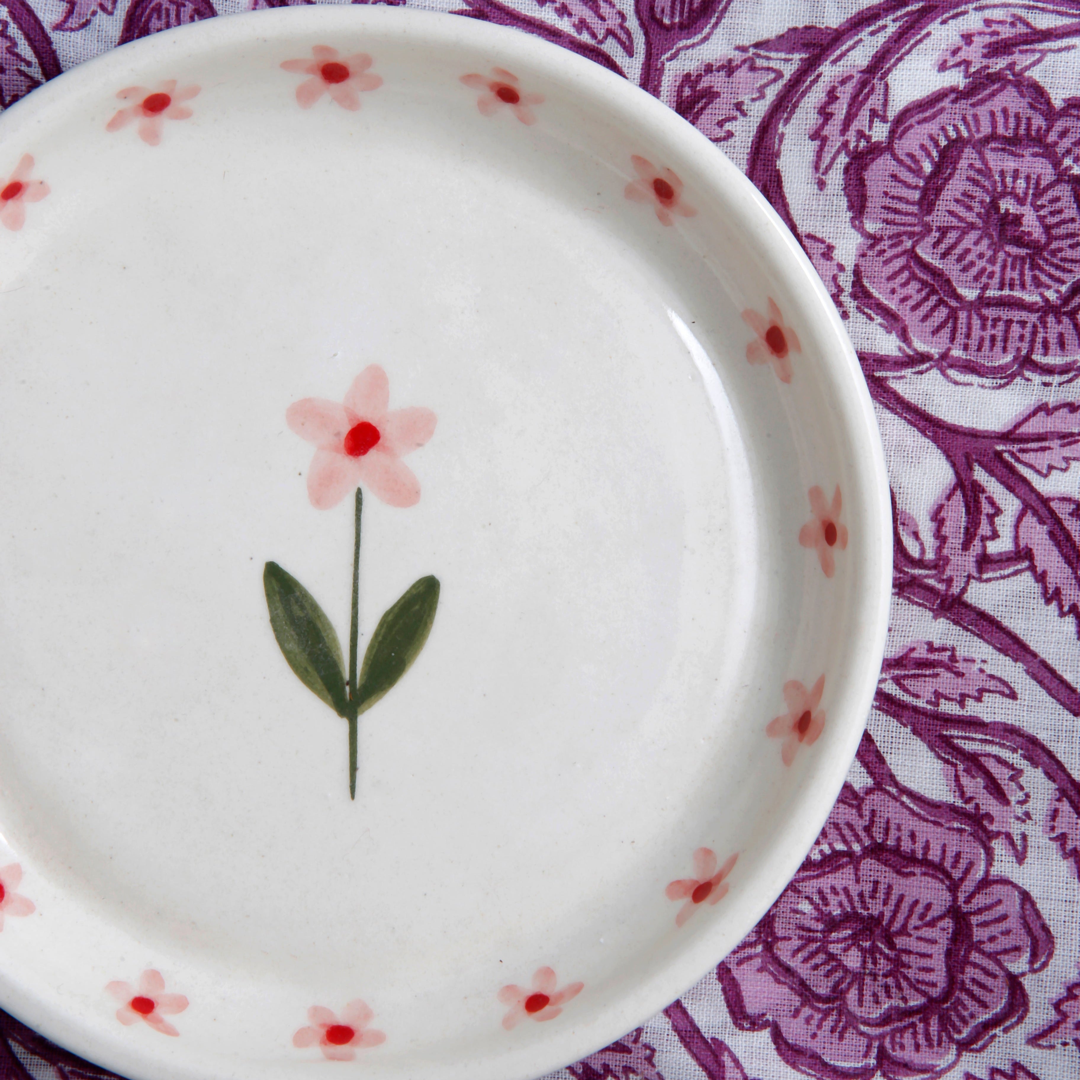 Sakura Pink Plate - 5 Inch