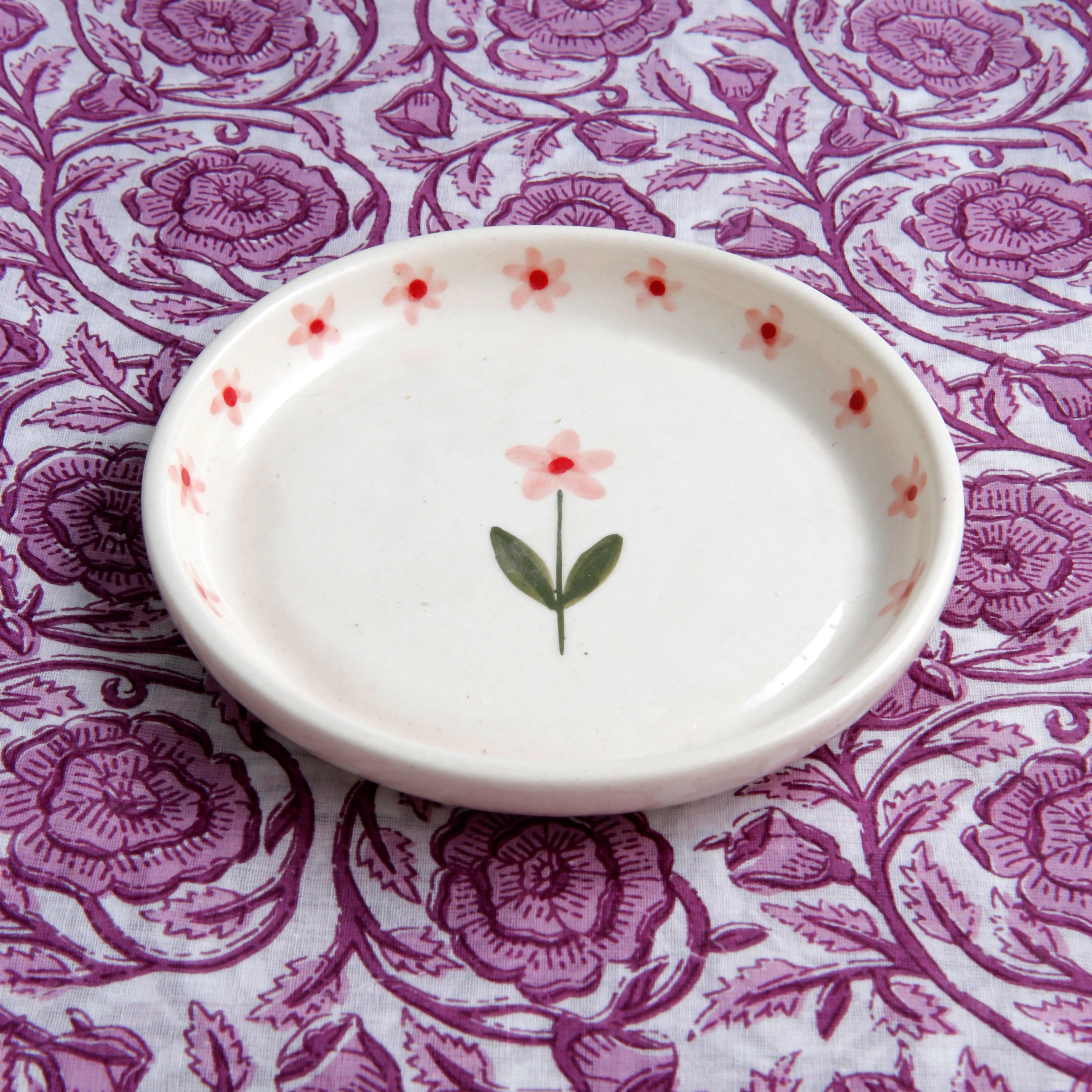 Sakura Pink Plate - 5 Inch