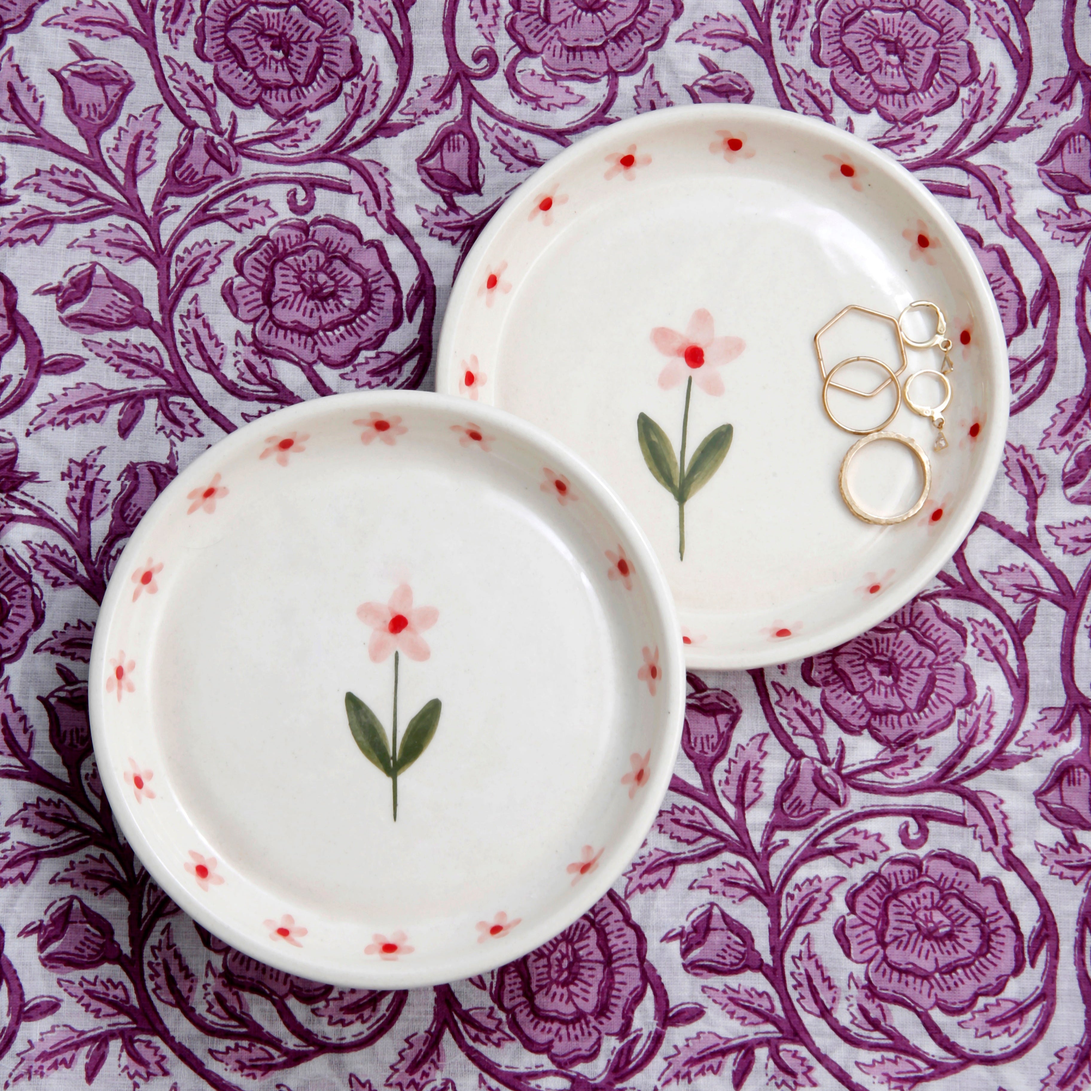Sakura Pink Plate - 5 Inch