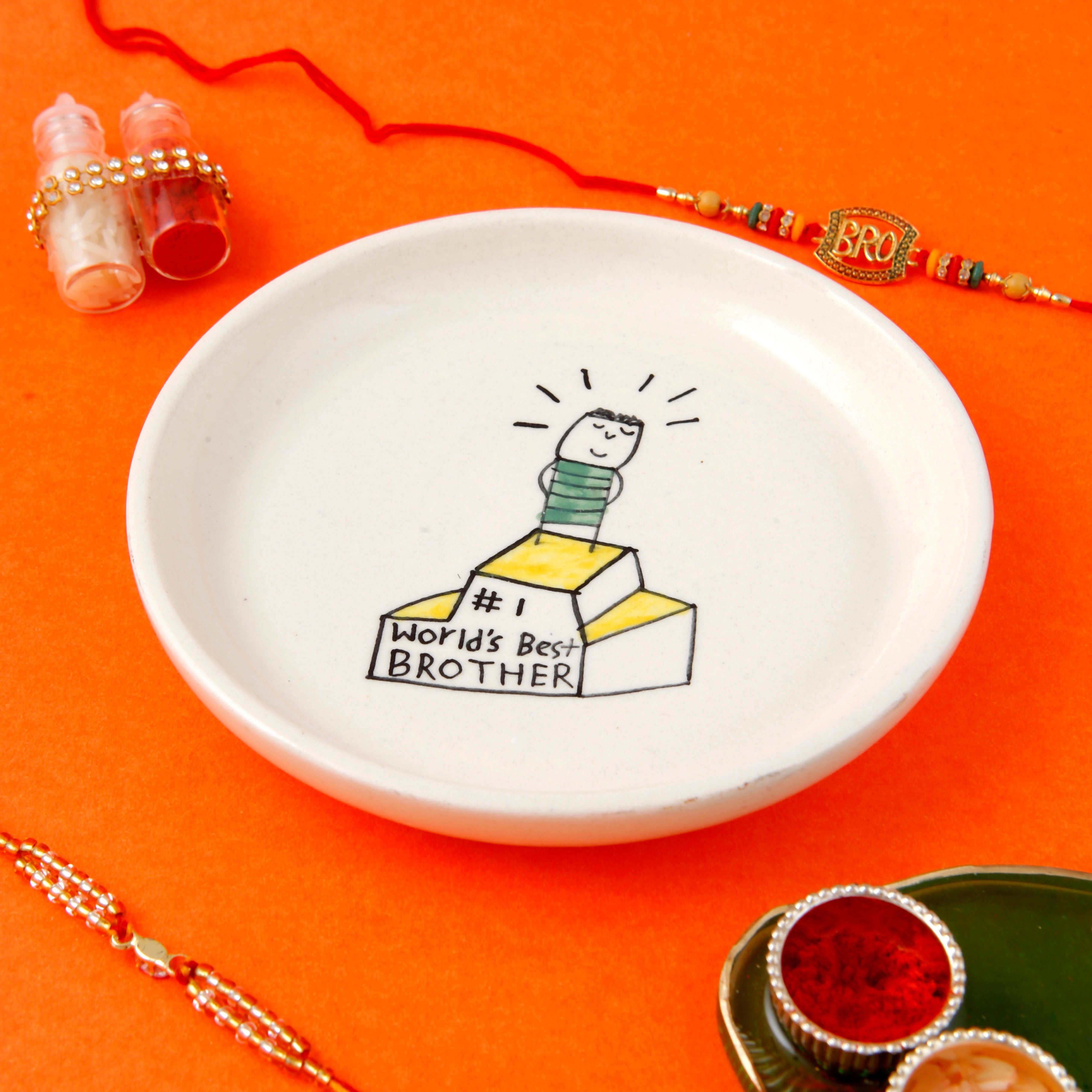 Brother Plate - 5 Inch