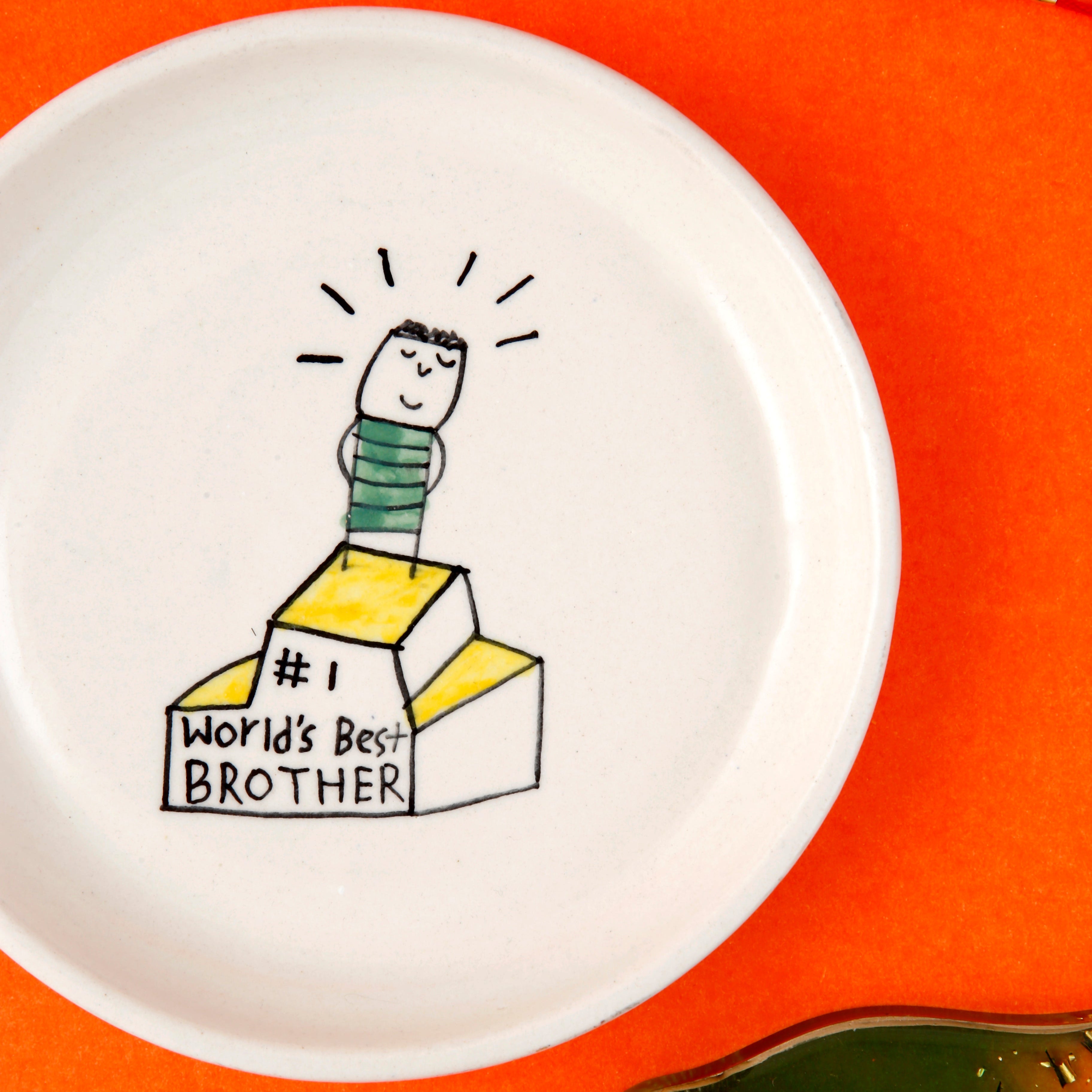 Brother Plate - 5 Inch