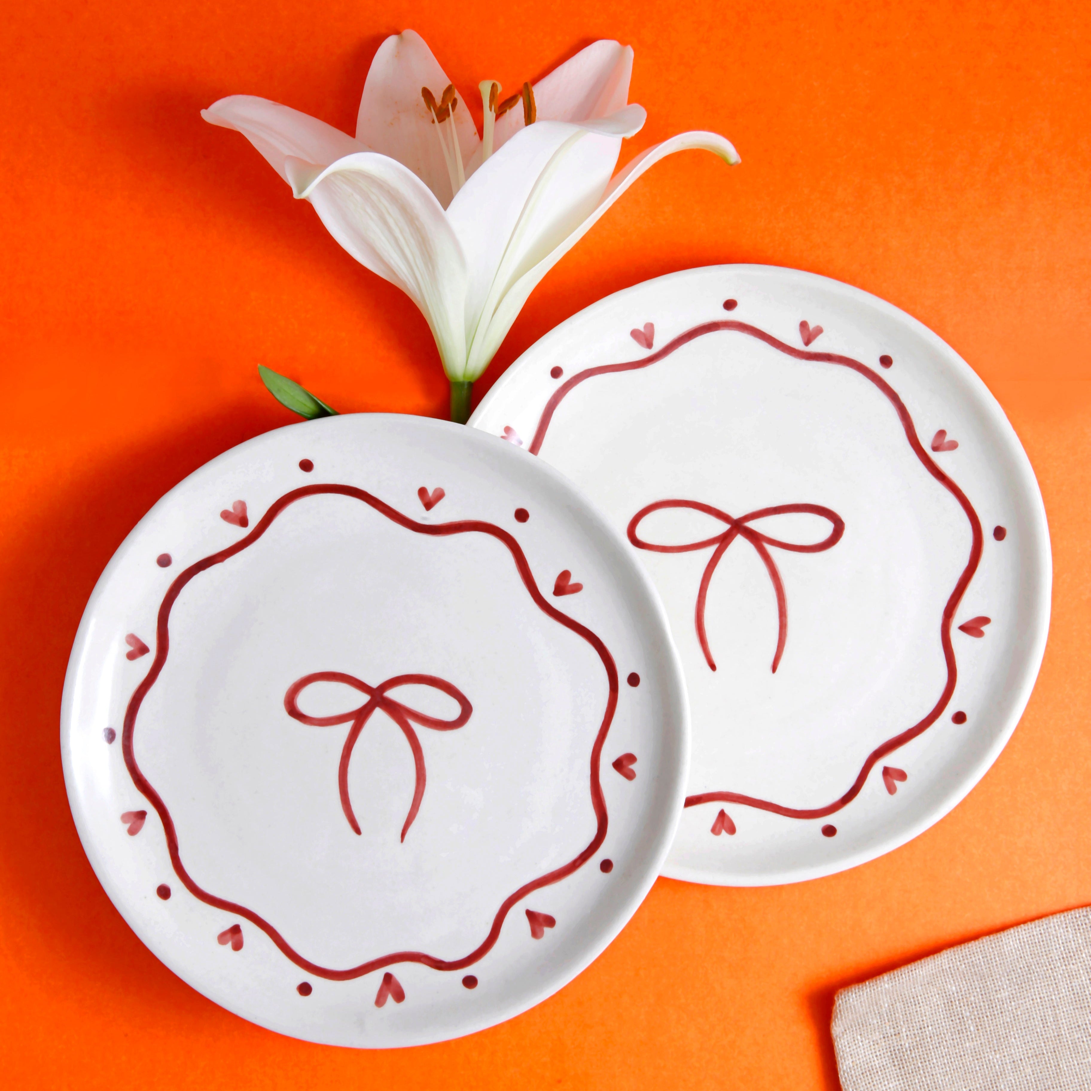 Bow Quarter Plate - 7 Inch