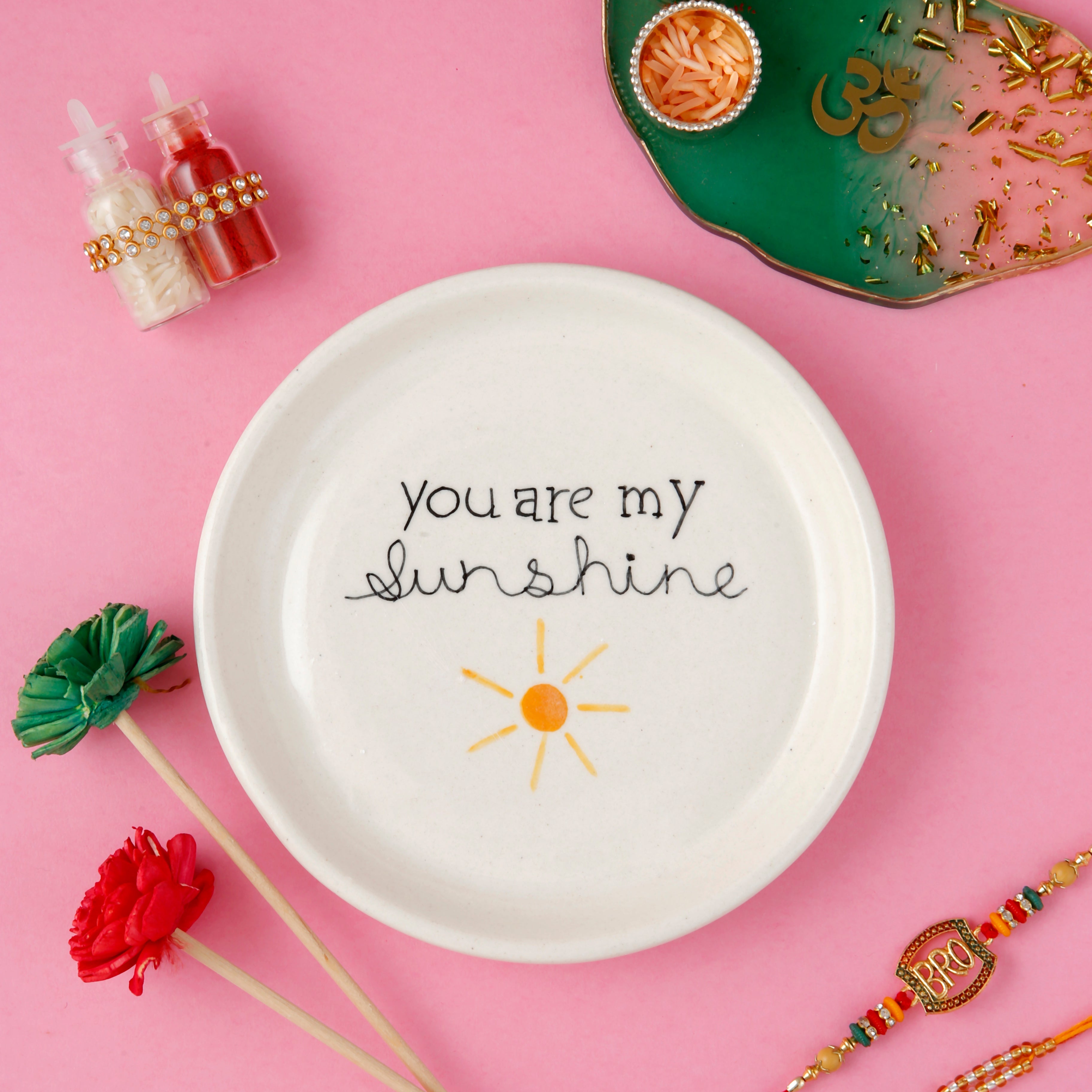 You're my Sunshine Plate - 5 Inch