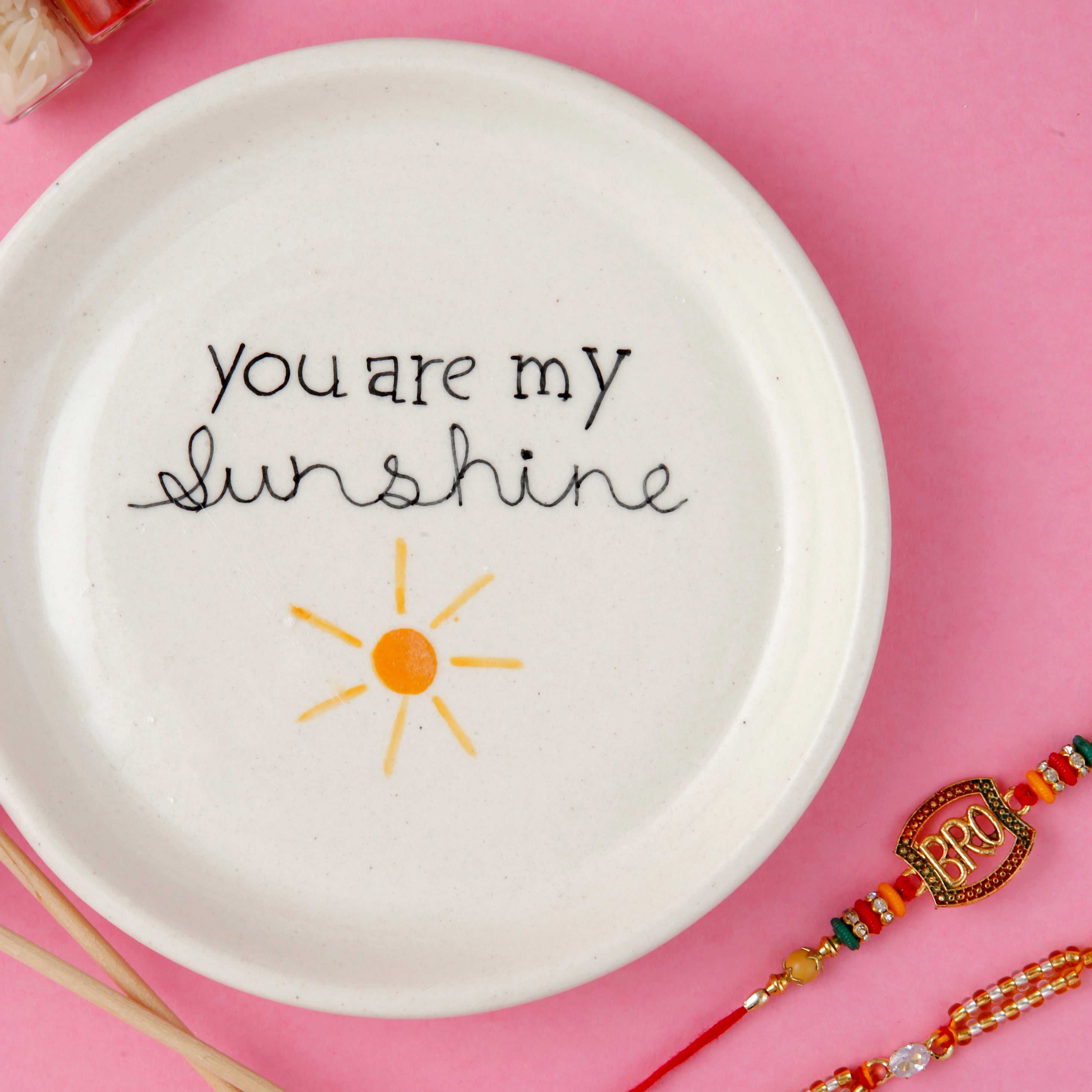 You're my Sunshine Plate - 5 Inch