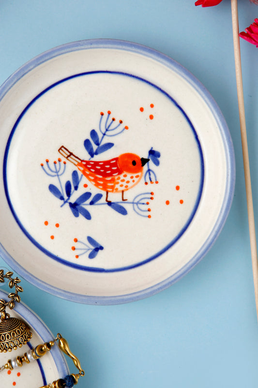 Chirping Bird Plate - 5 Inch
