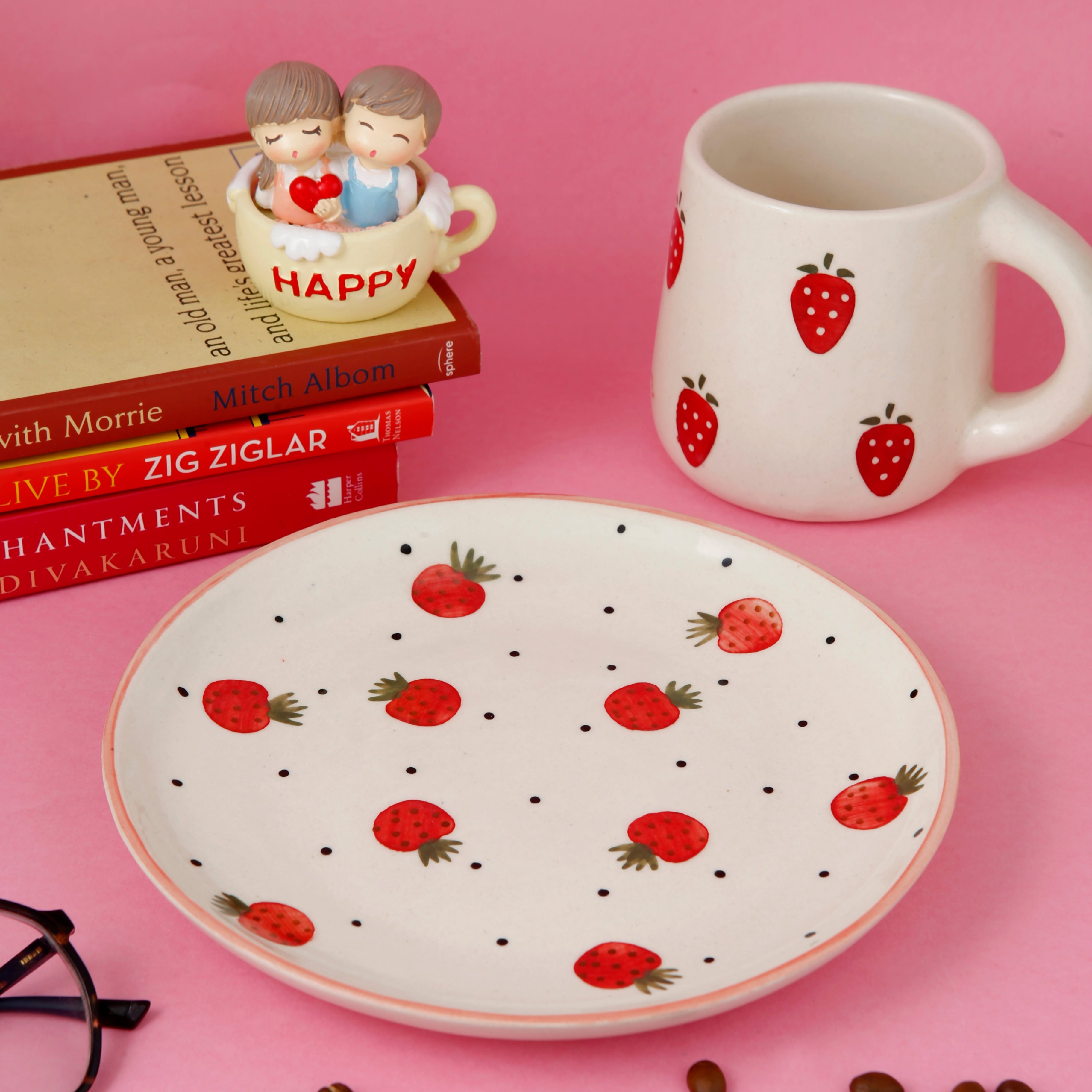 Long Strawberry Mug - 250ML