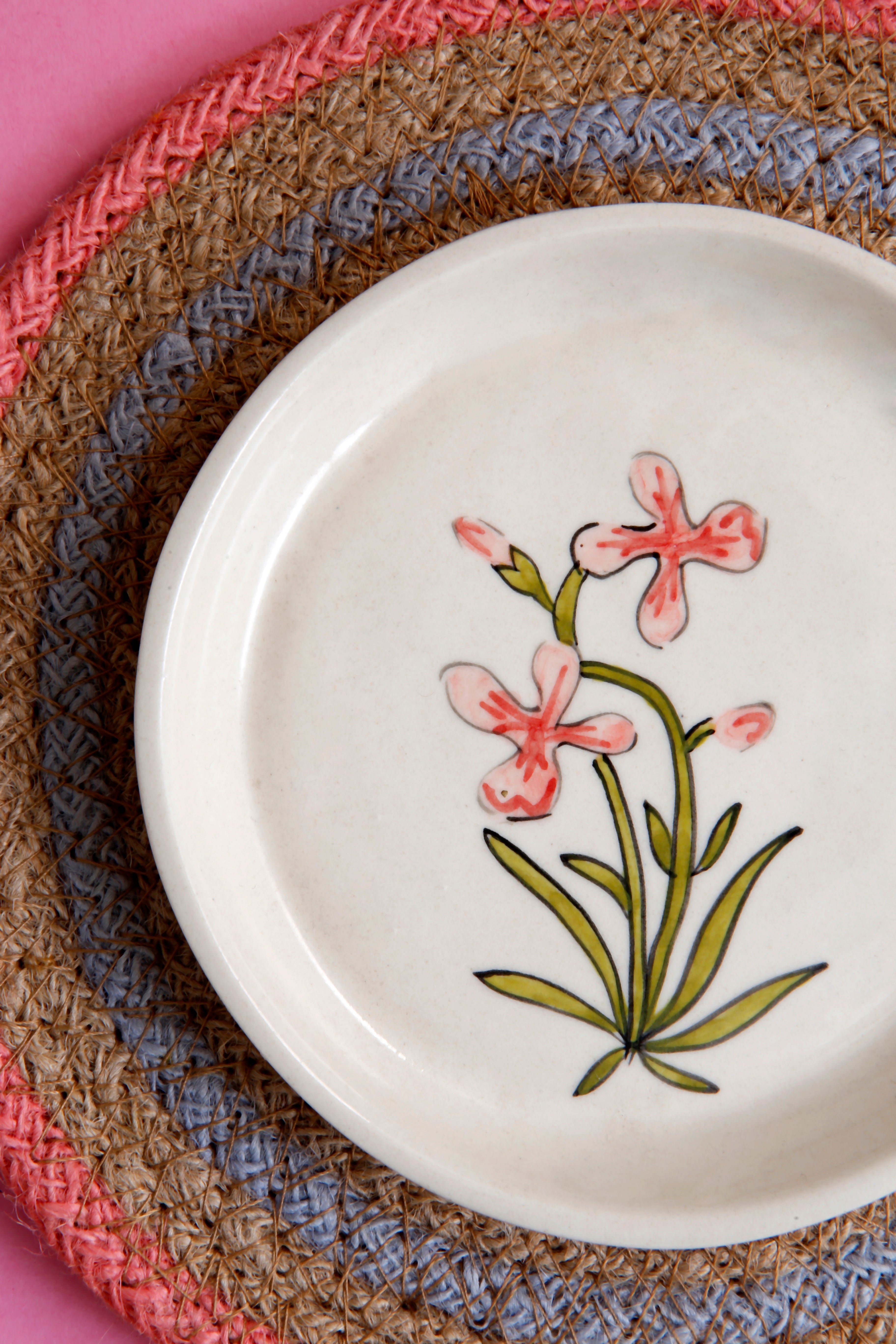 Floral Bliss Plate - 5 Inch