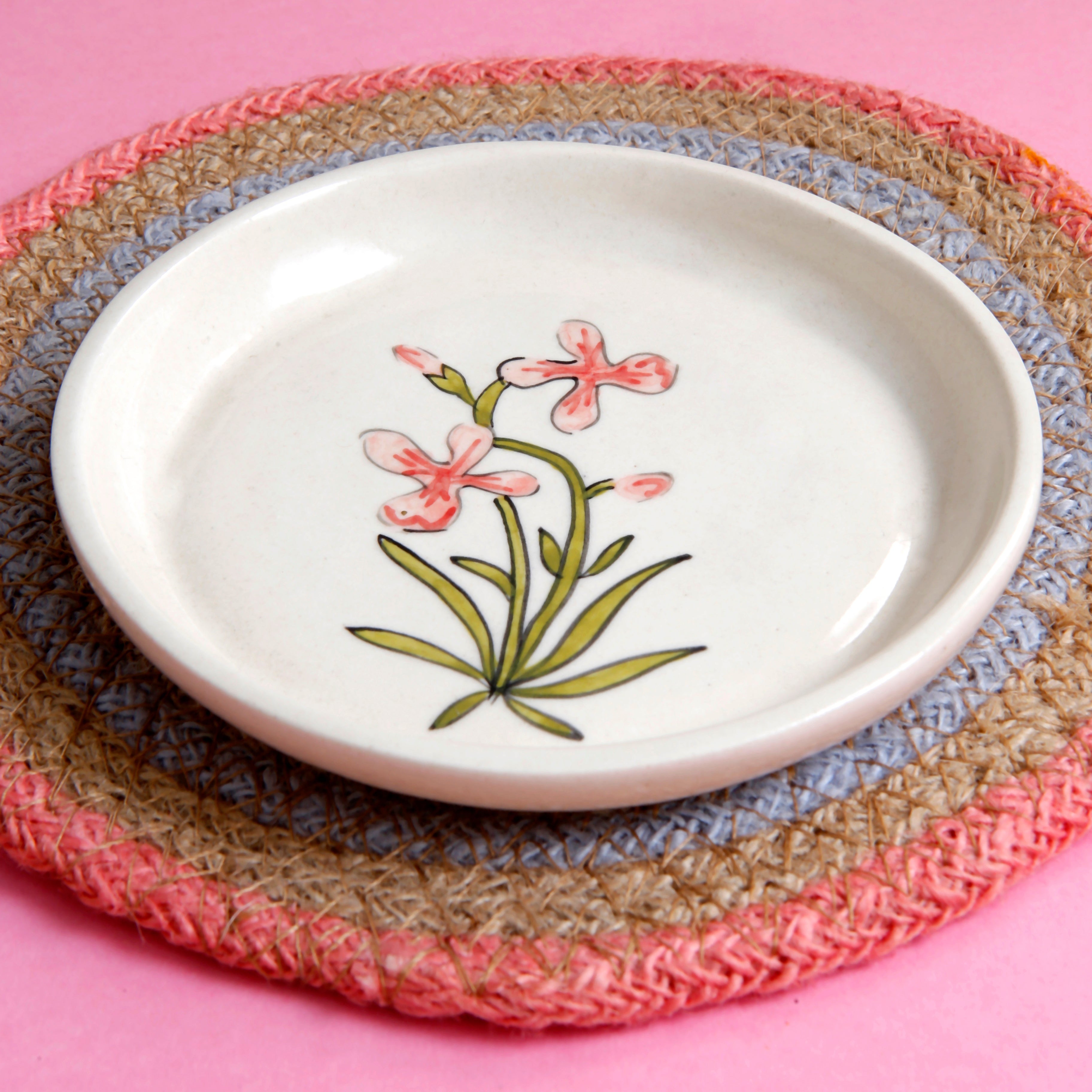 Floral Bliss Plate - 5 Inch