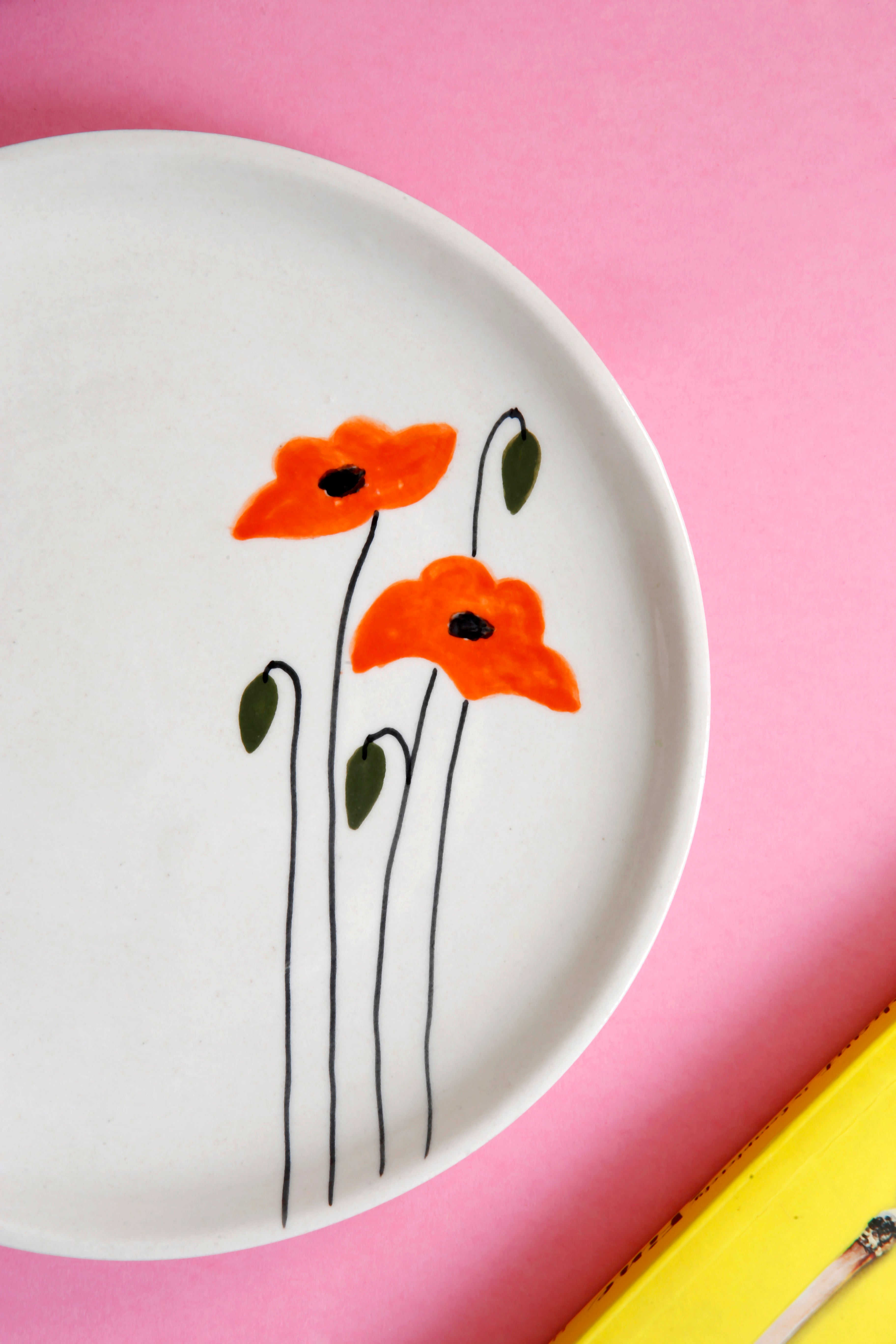 Sunset Quarter Plate - 7 Inch