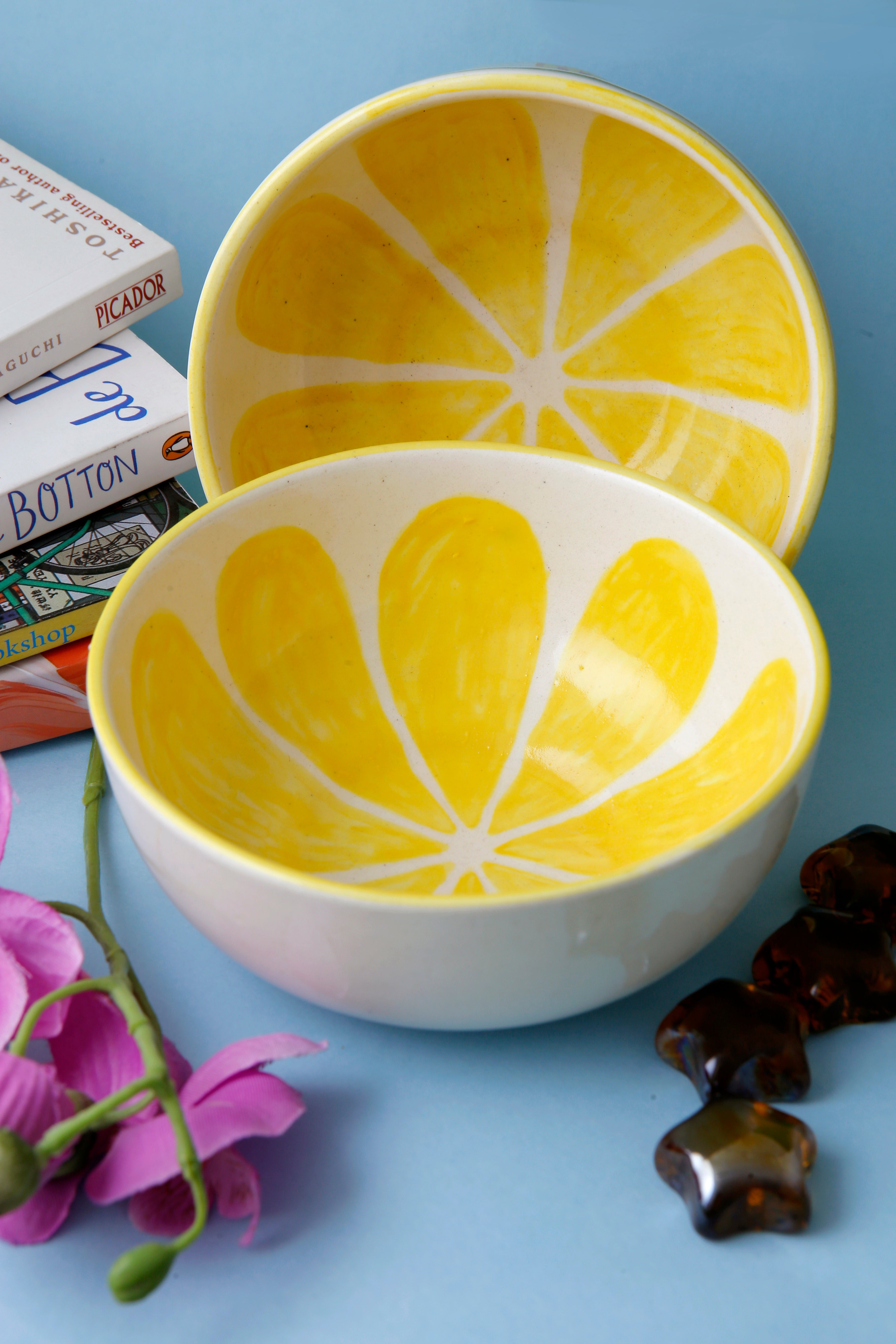 Sunny Fruit Bowl - 5 Inch