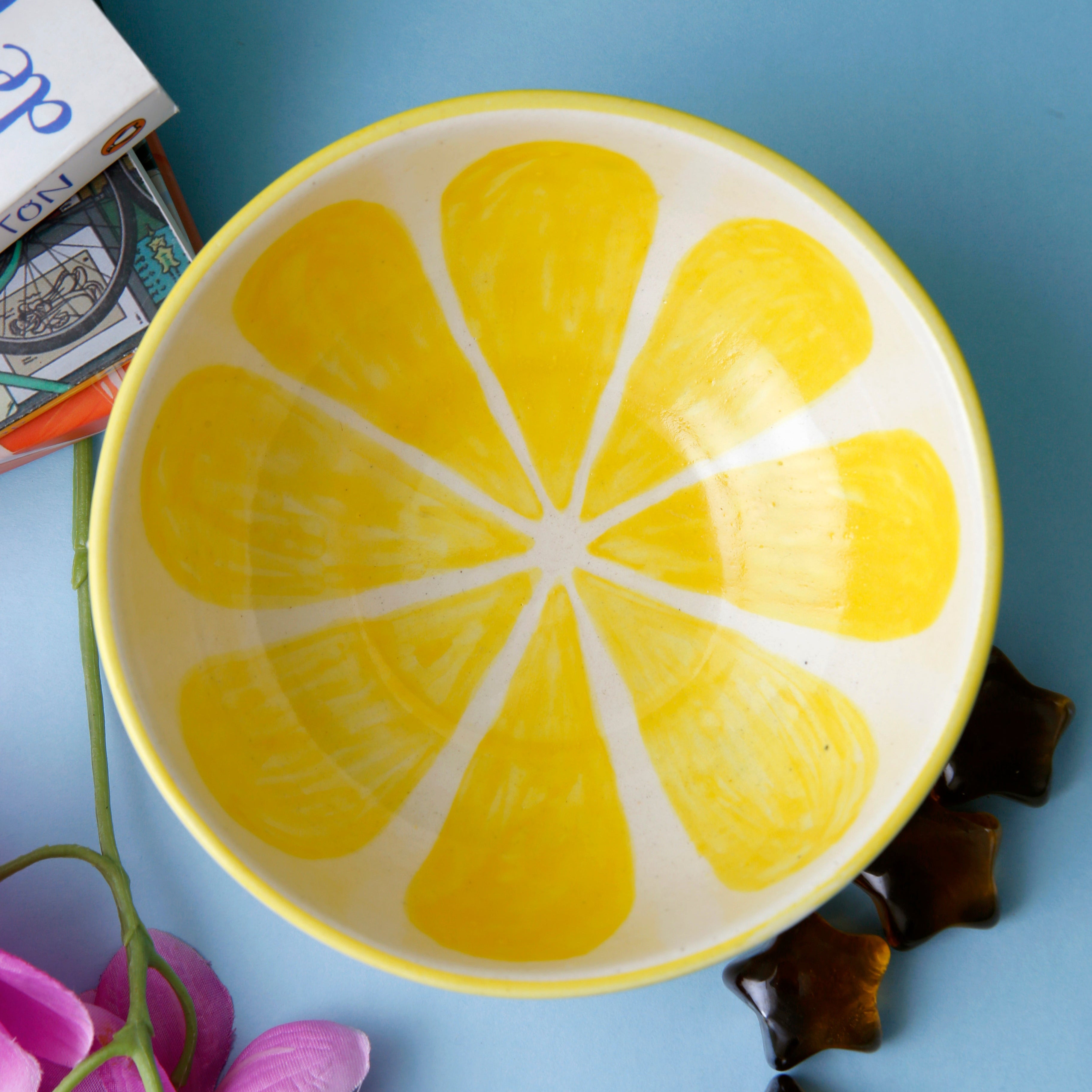 Sunny Fruit Bowl - 5 Inch