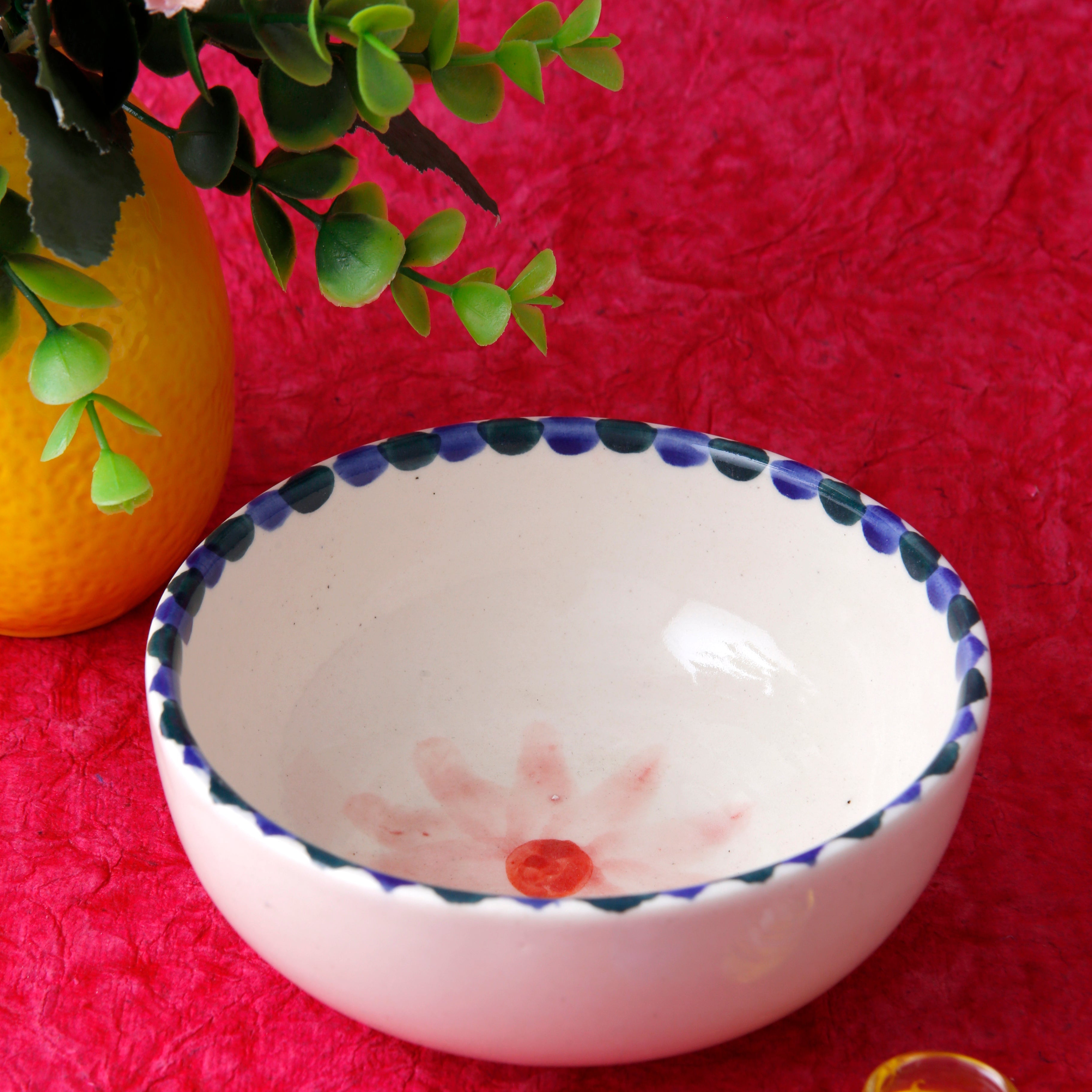 Blush Bloom Fruit Bowl - 5 Inch