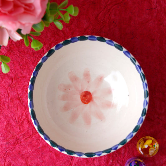 Blush Bloom Fruit Bowl - 5 Inch