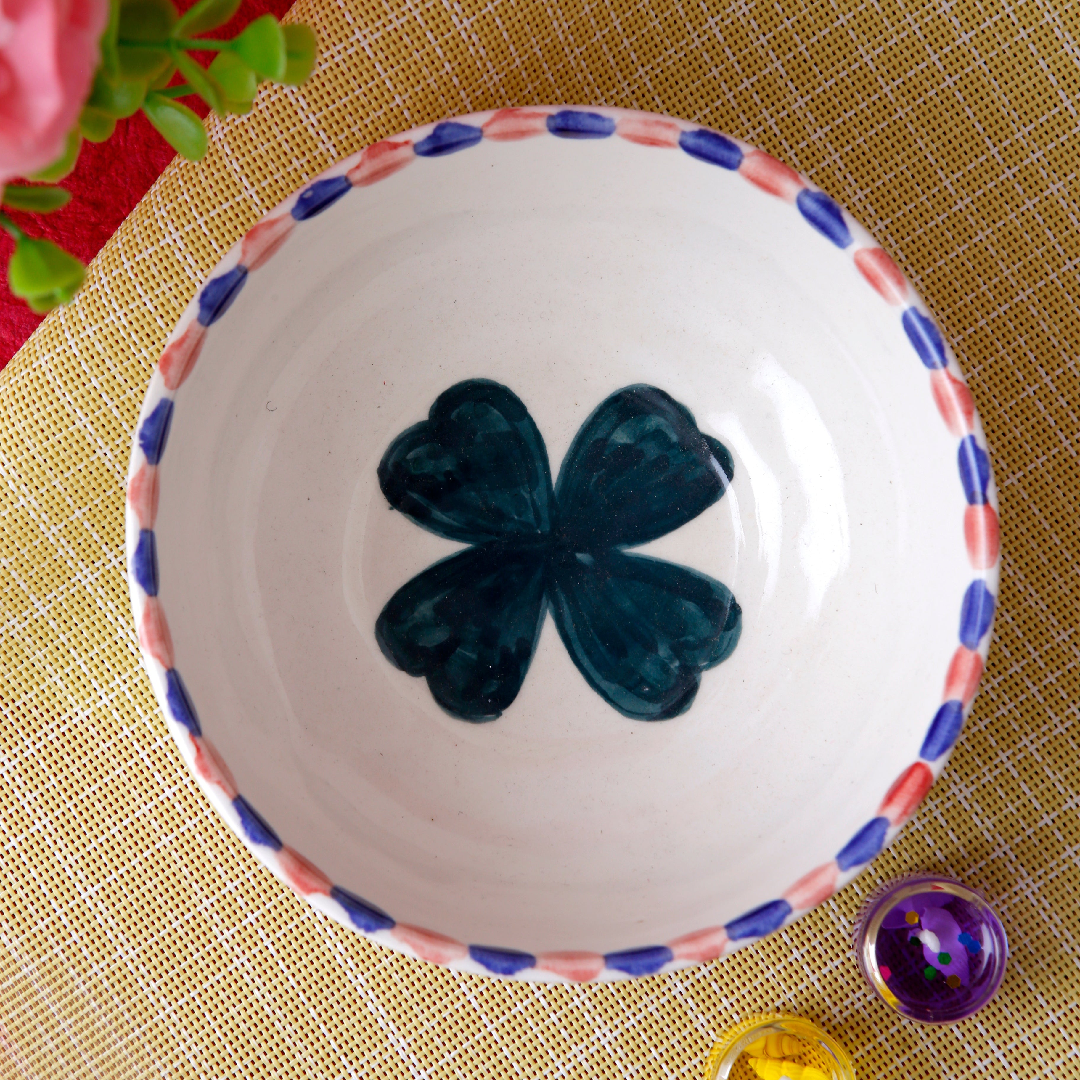 Lucky Bloom Fruit Bowl - 5 Inch