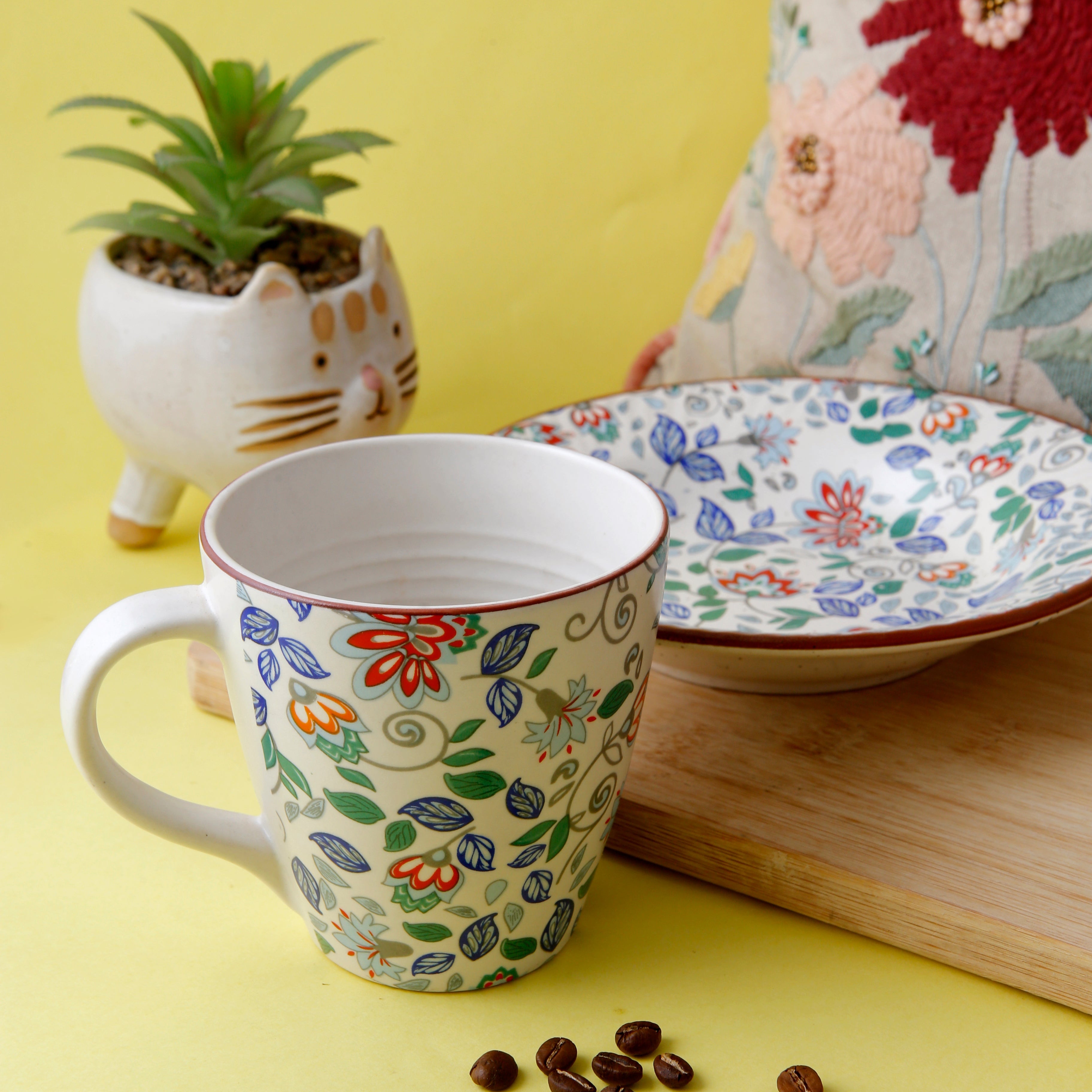 Eden Bloom Pasta Plate - 7 Inch