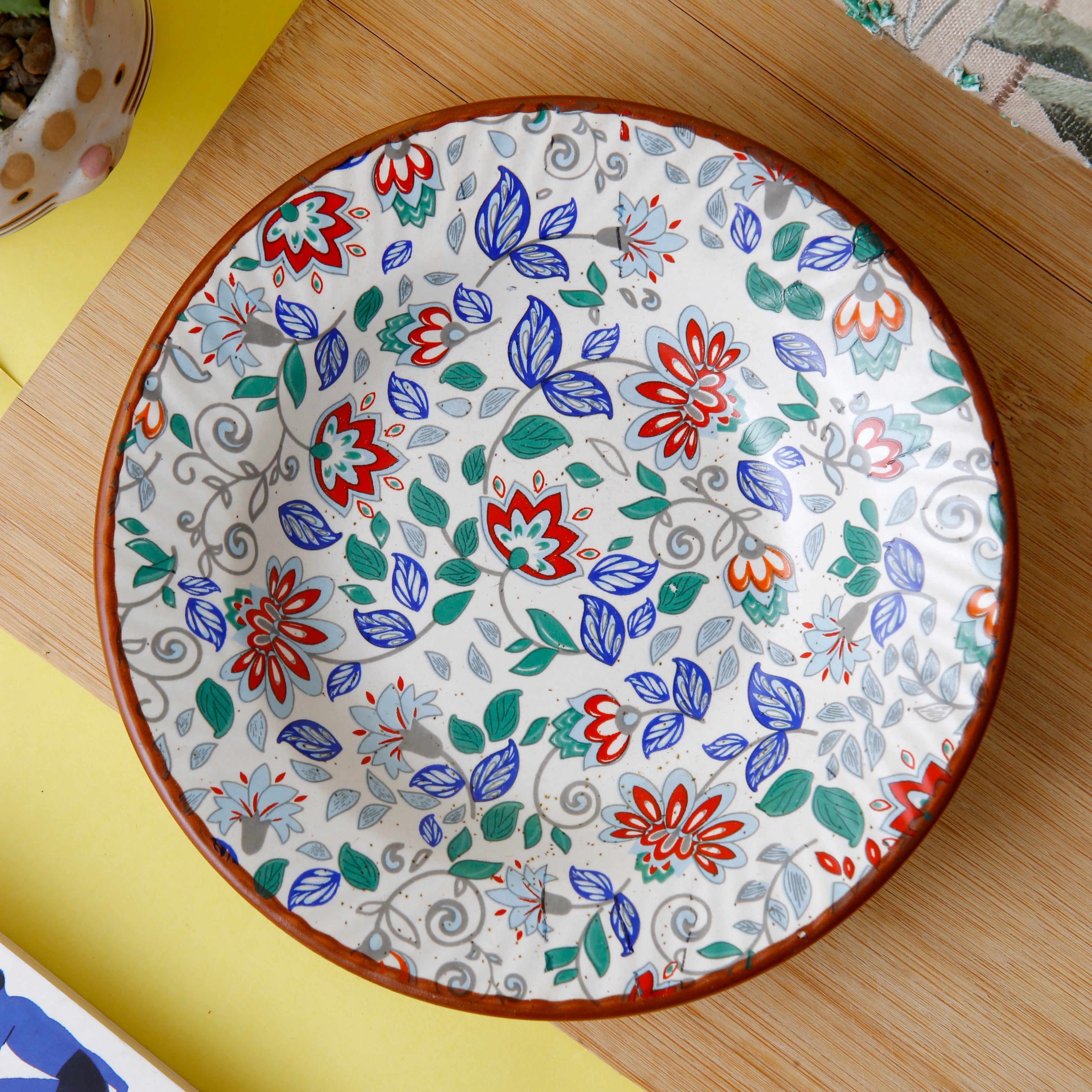 Eden Bloom Pasta Plate - 7 Inch