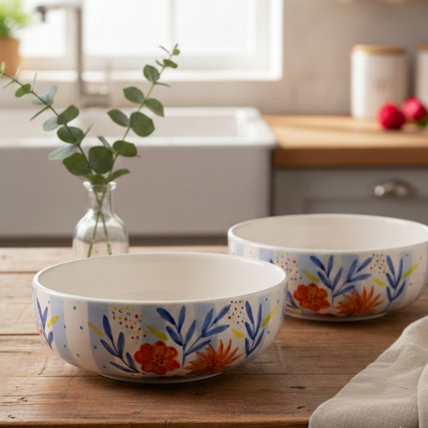 Meher Serving Bowl - 7 Inch (Set of 2)