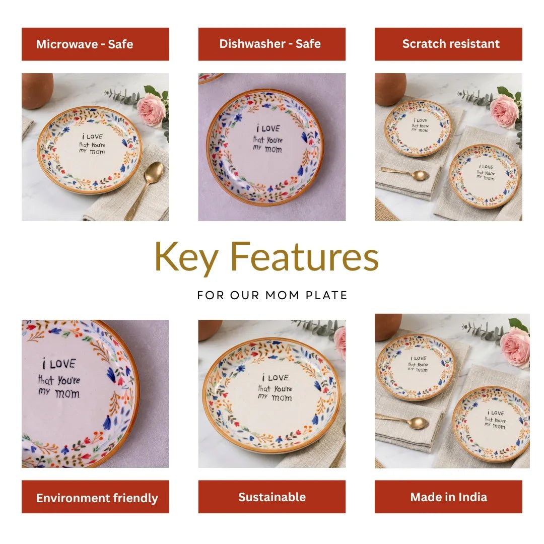Mom Plate - 5 Inch