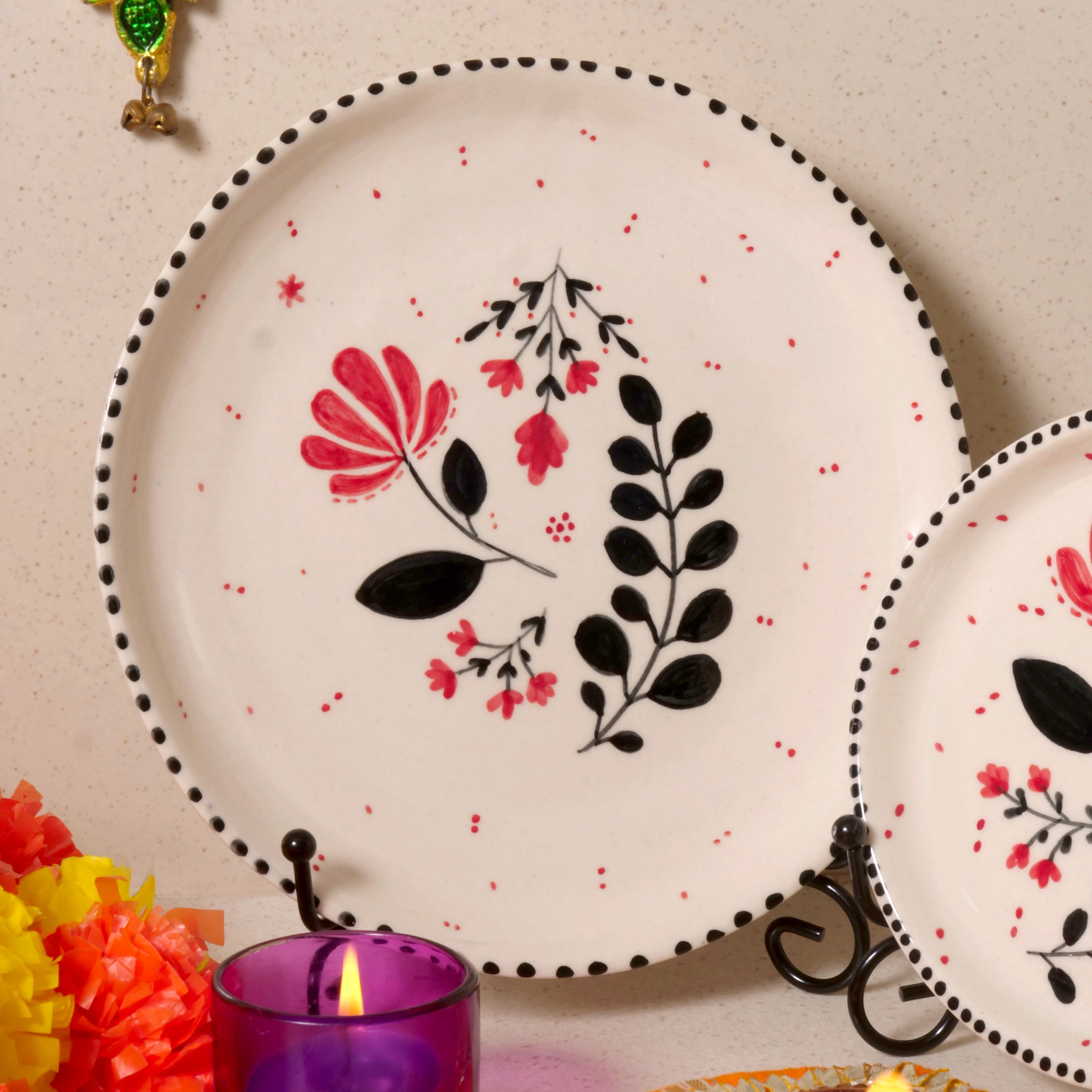 Amara Mug, Amara Quarter Plate, Amara Plate - Set of 3