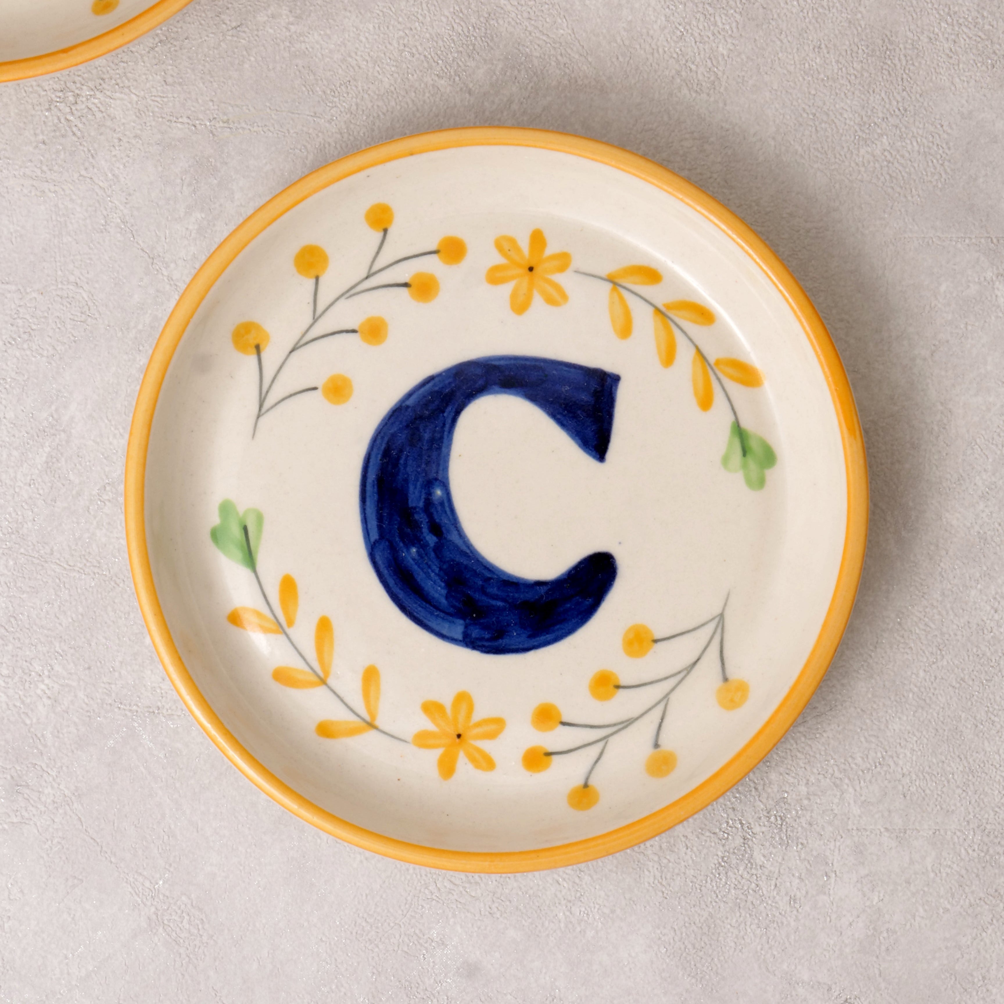 Alphabet Plate - 5 Inch