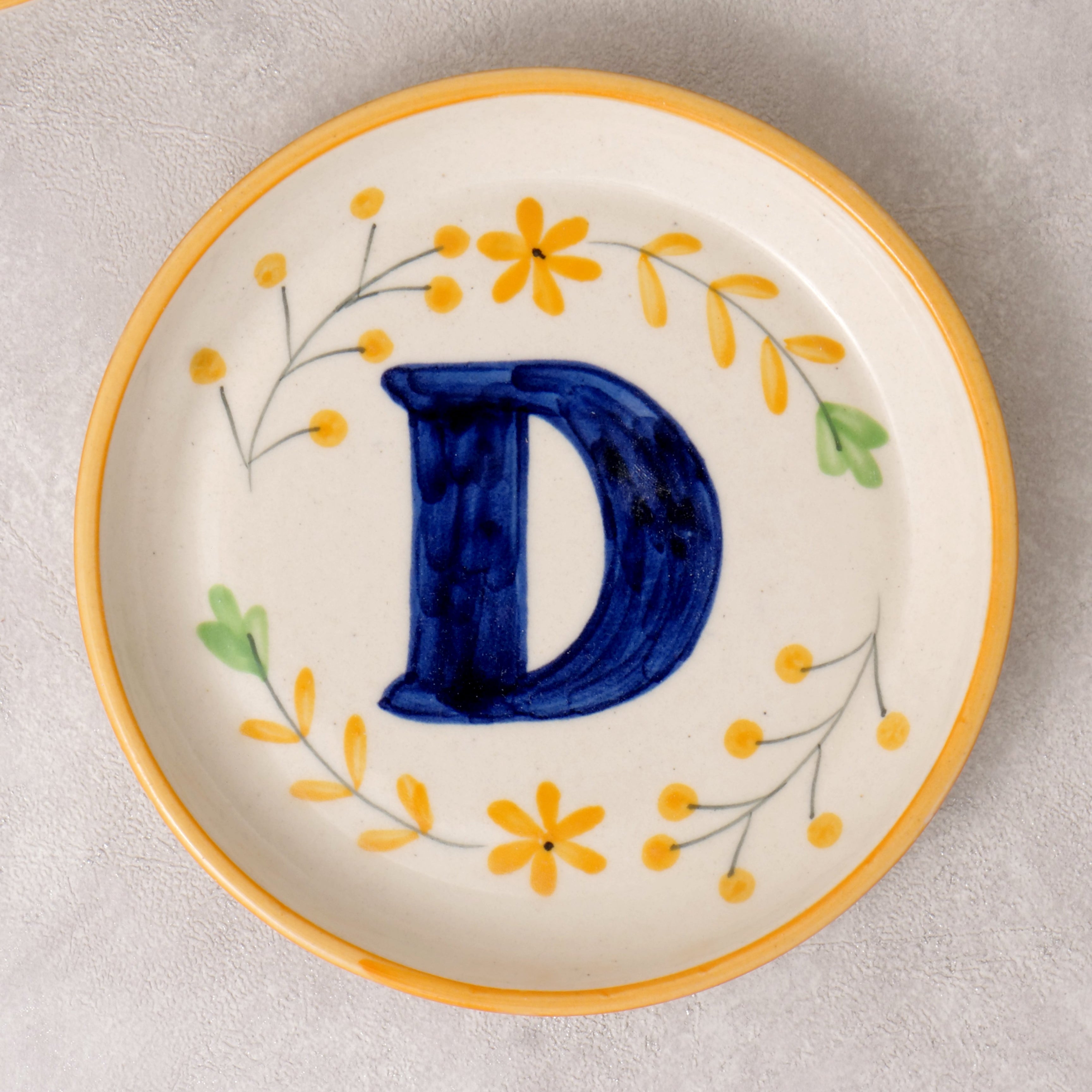 Alphabet Plate - 5 Inch