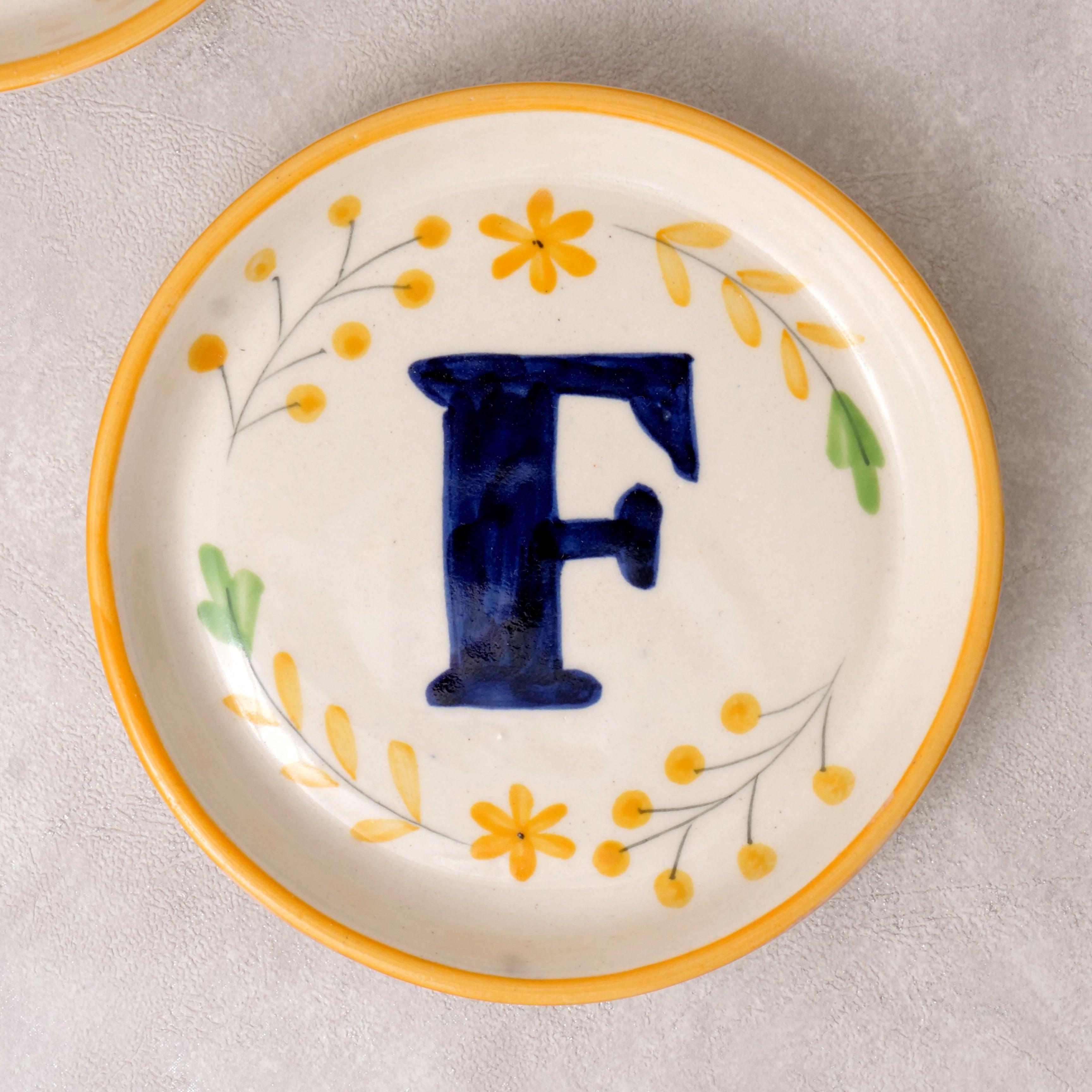 Alphabet Plate - 5 Inch
