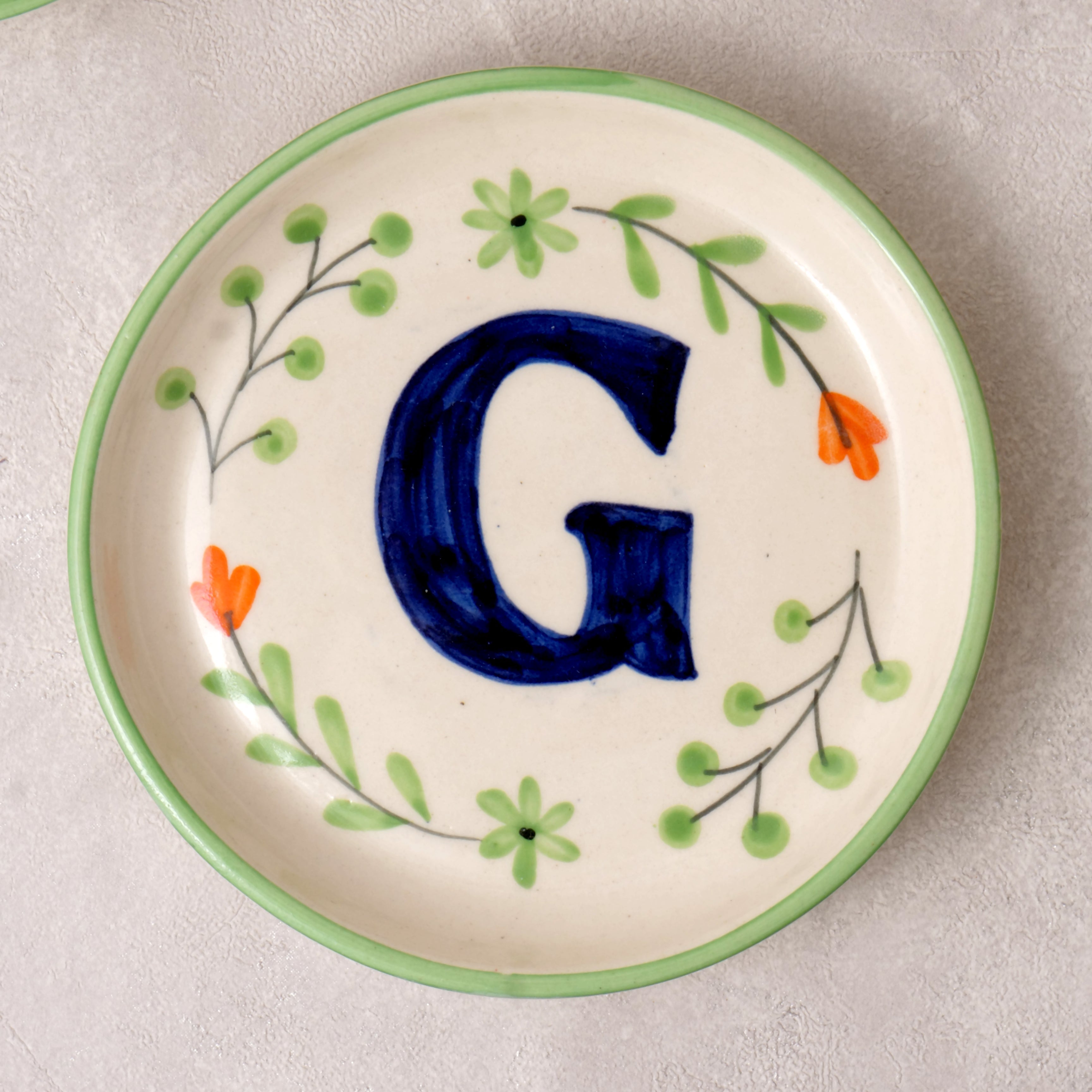 Alphabet Plate - 5 Inch