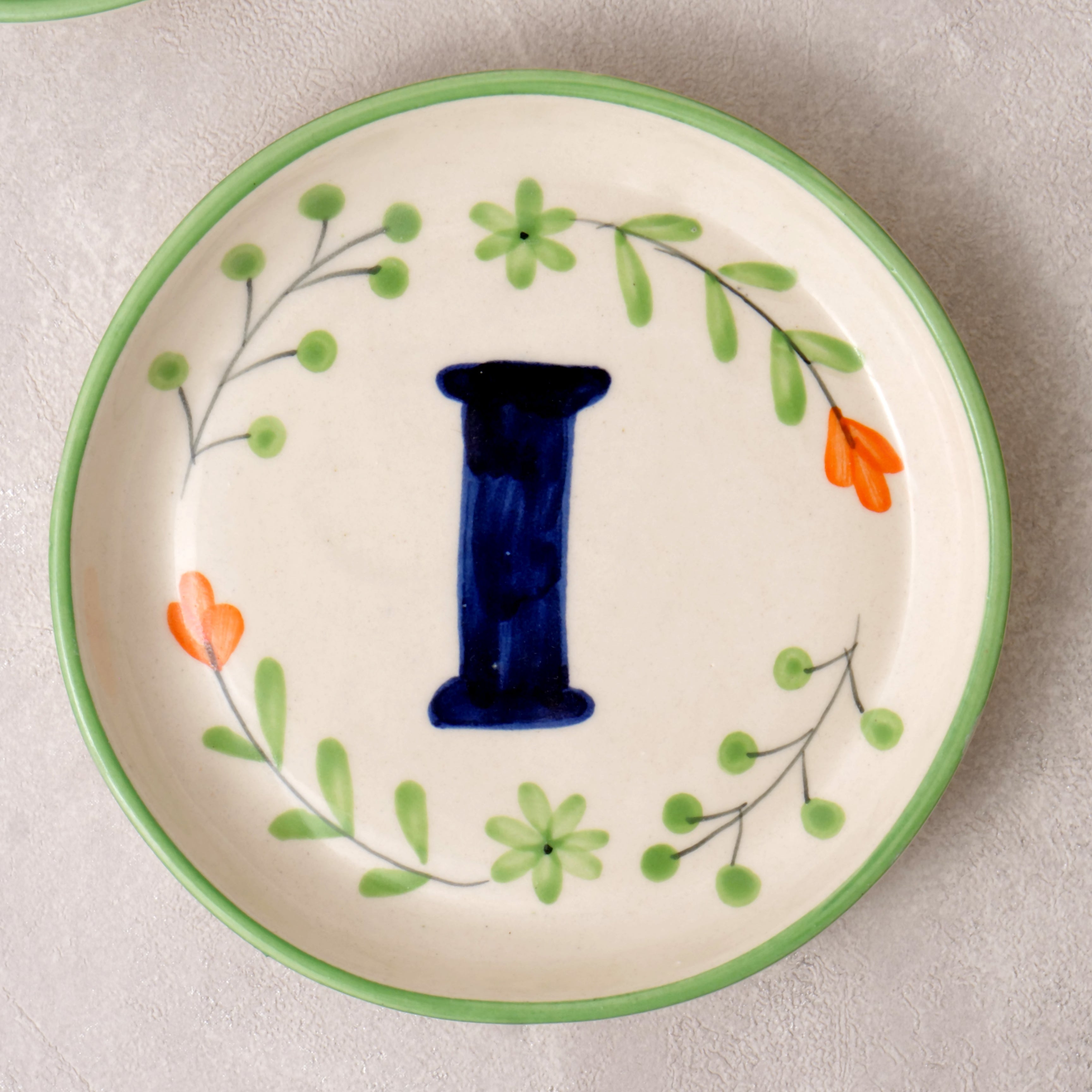 Alphabet Plate - 5 Inch