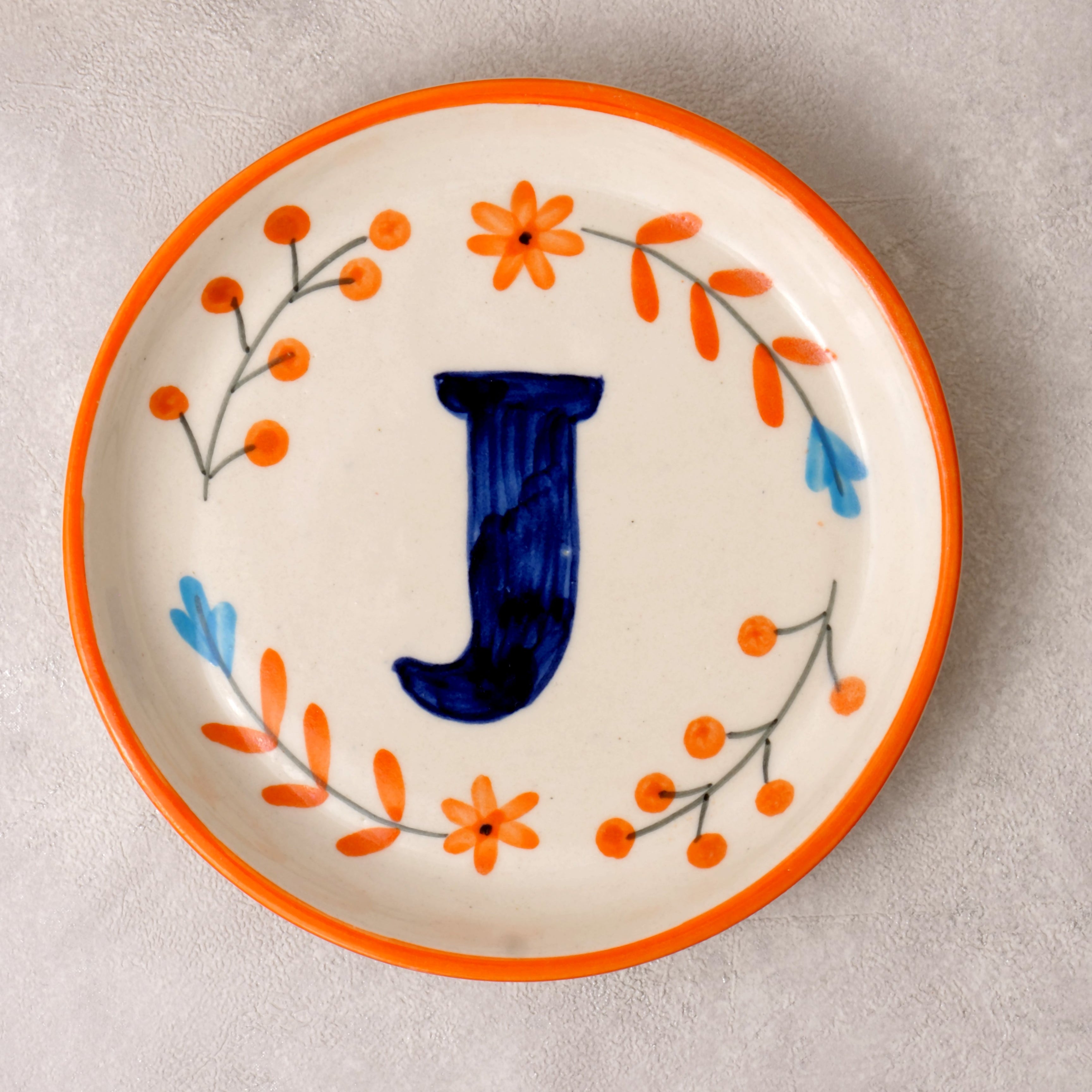 Alphabet Plate - 5 Inch