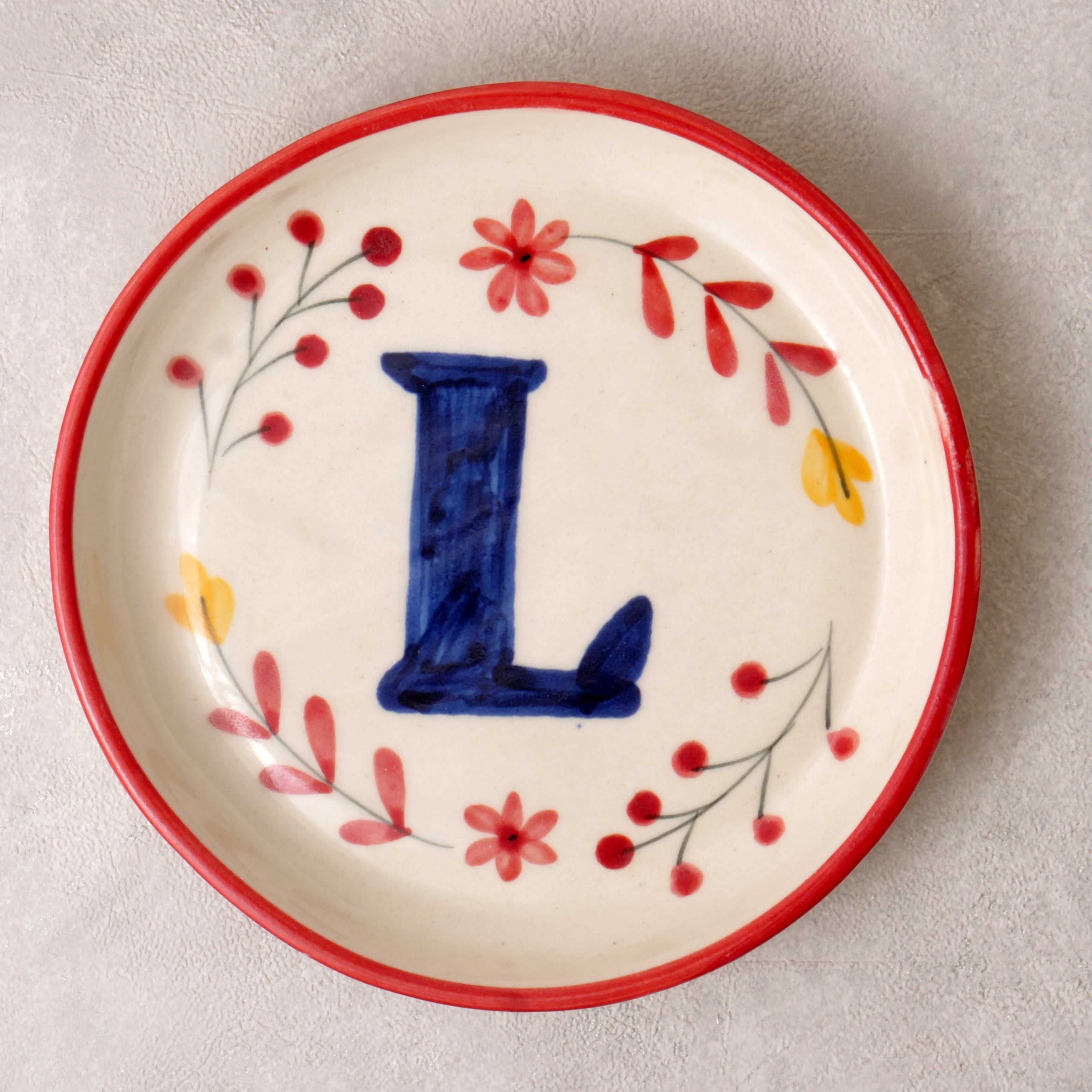 Alphabet Plate - 5 Inch