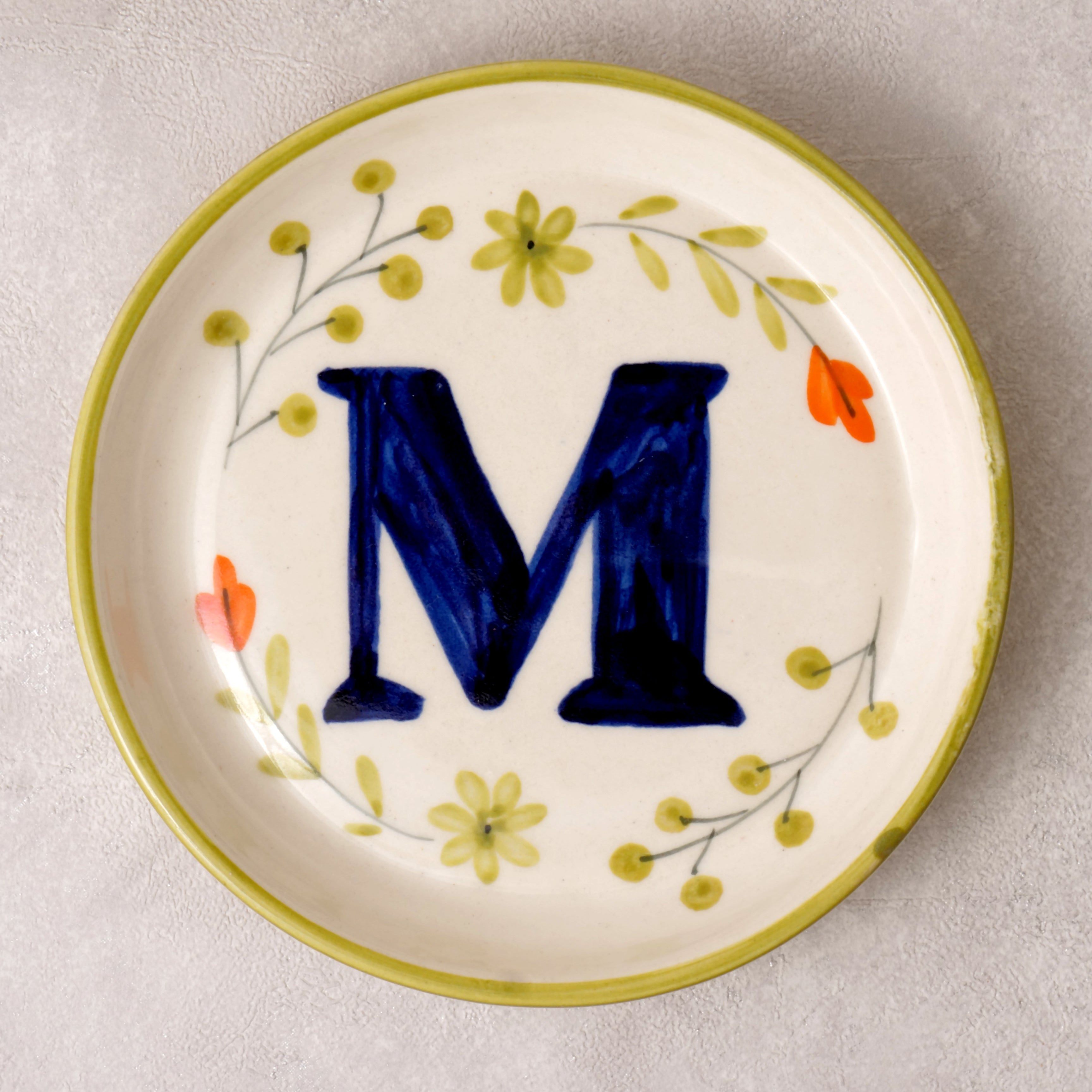 Alphabet Plate - 5 Inch