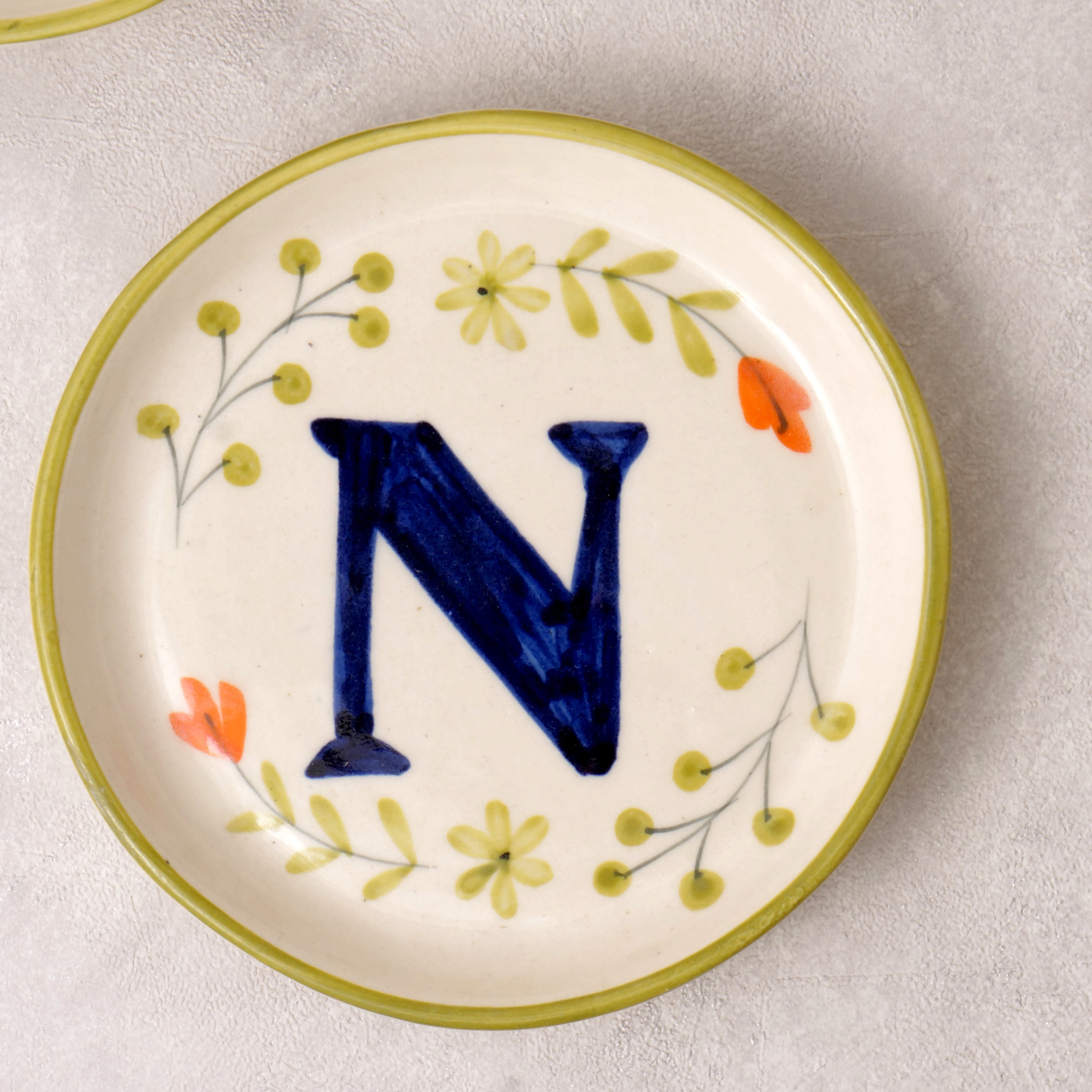 Alphabet Plate - 5 Inch