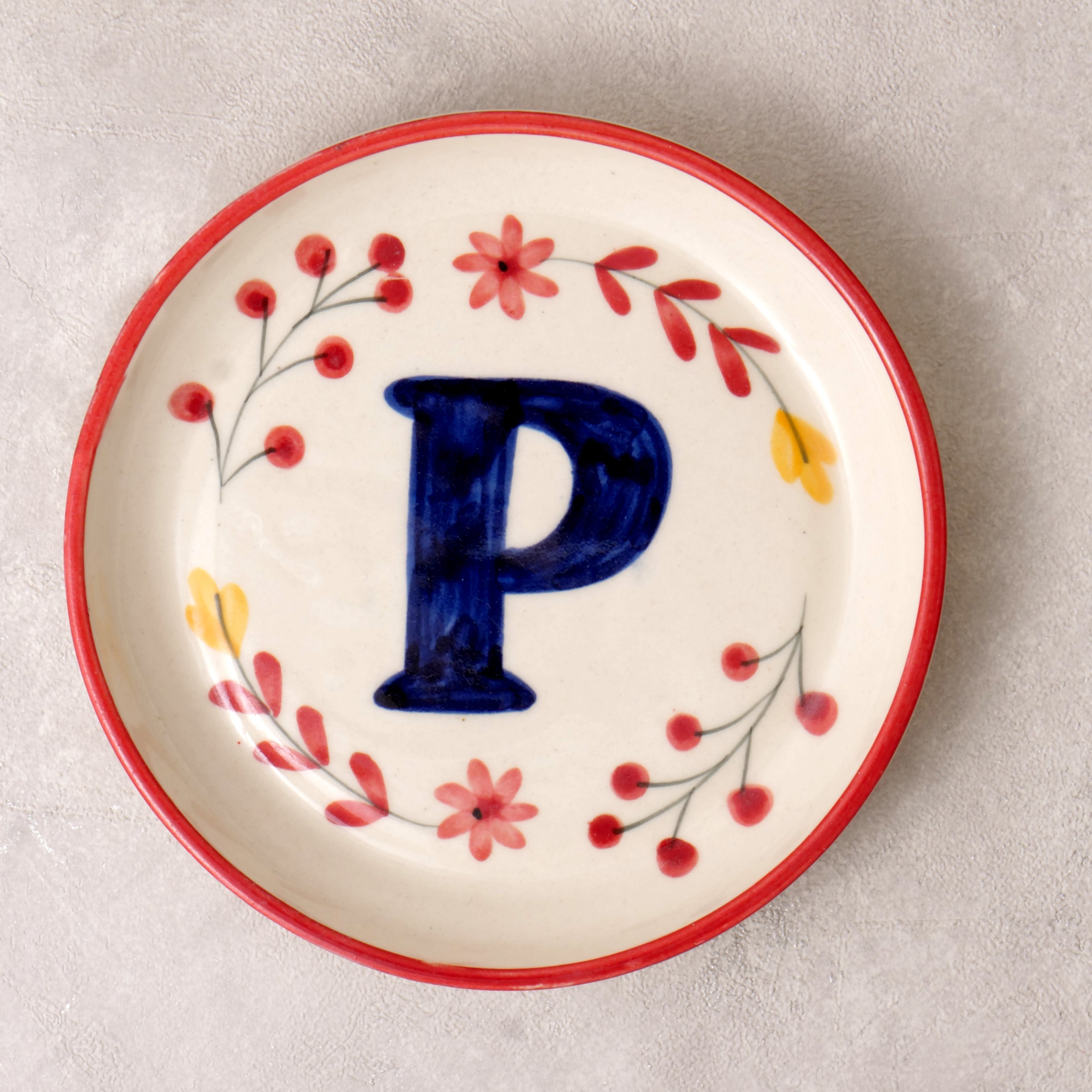 Alphabet Plate - 5 Inch