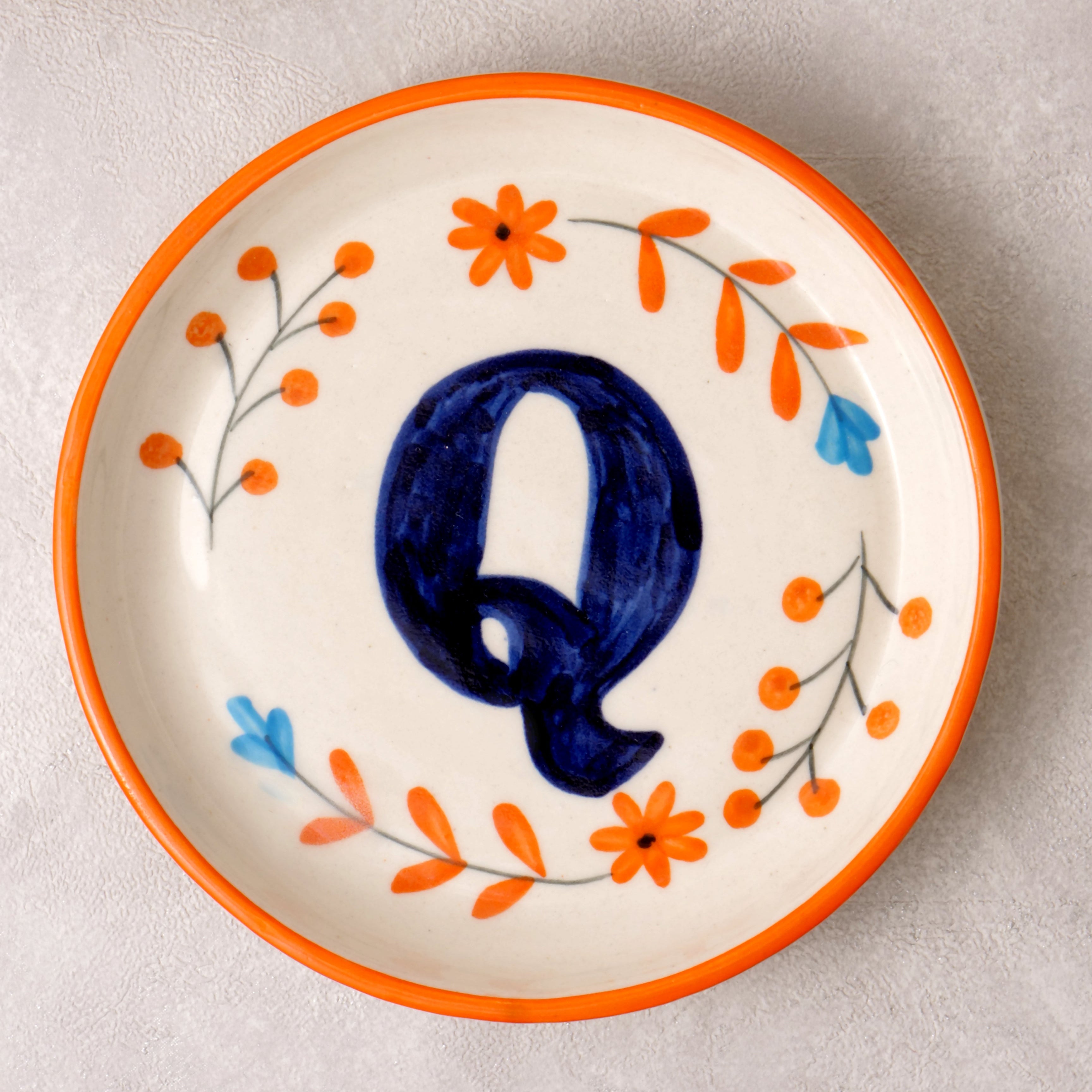 Alphabet Plate - 5 Inch