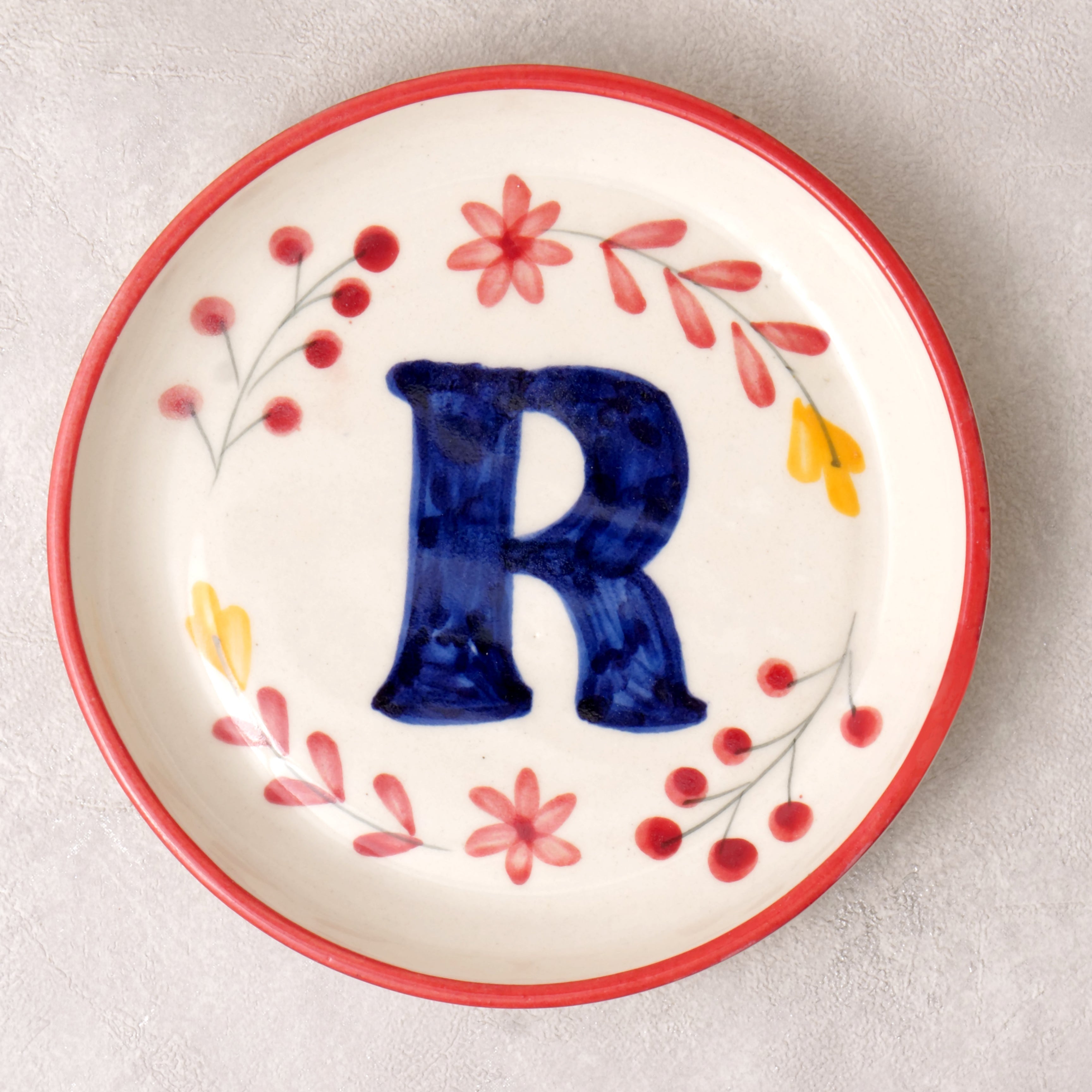 Alphabet Plate - 5 Inch