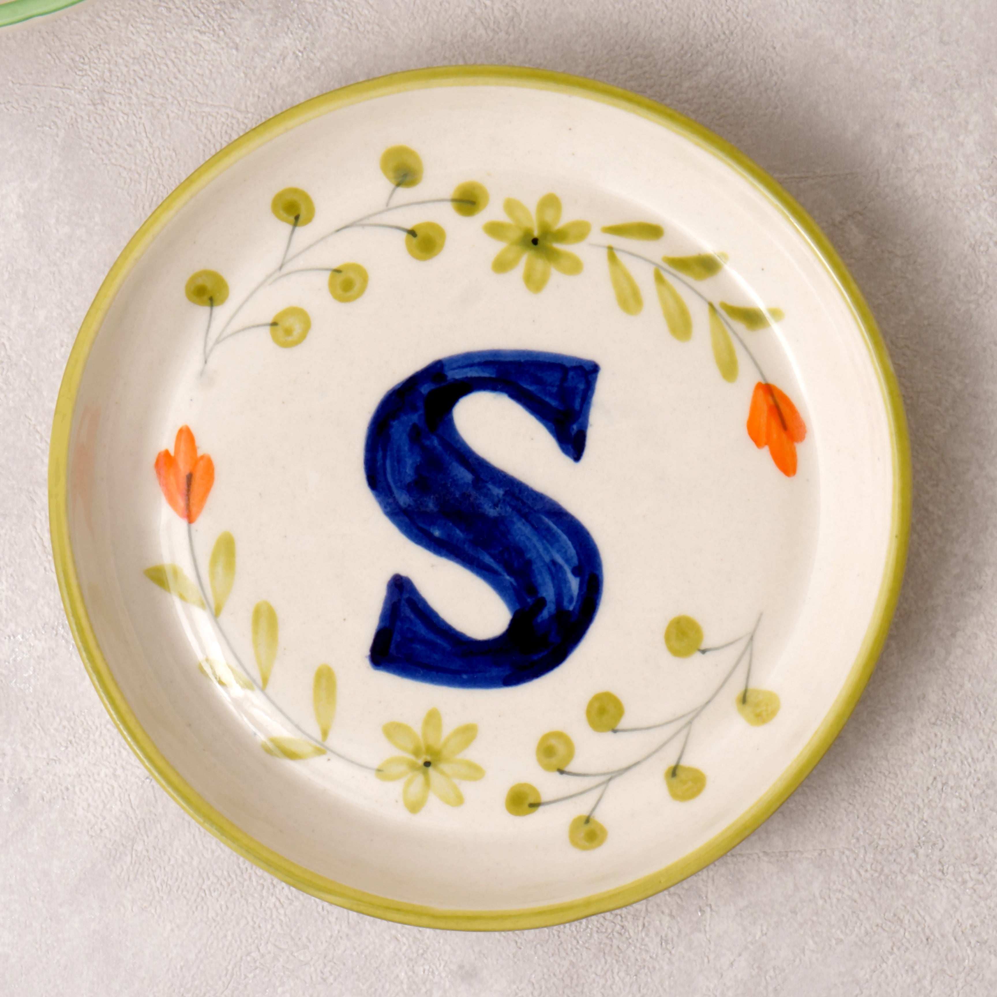Alphabet Plate - 5 Inch