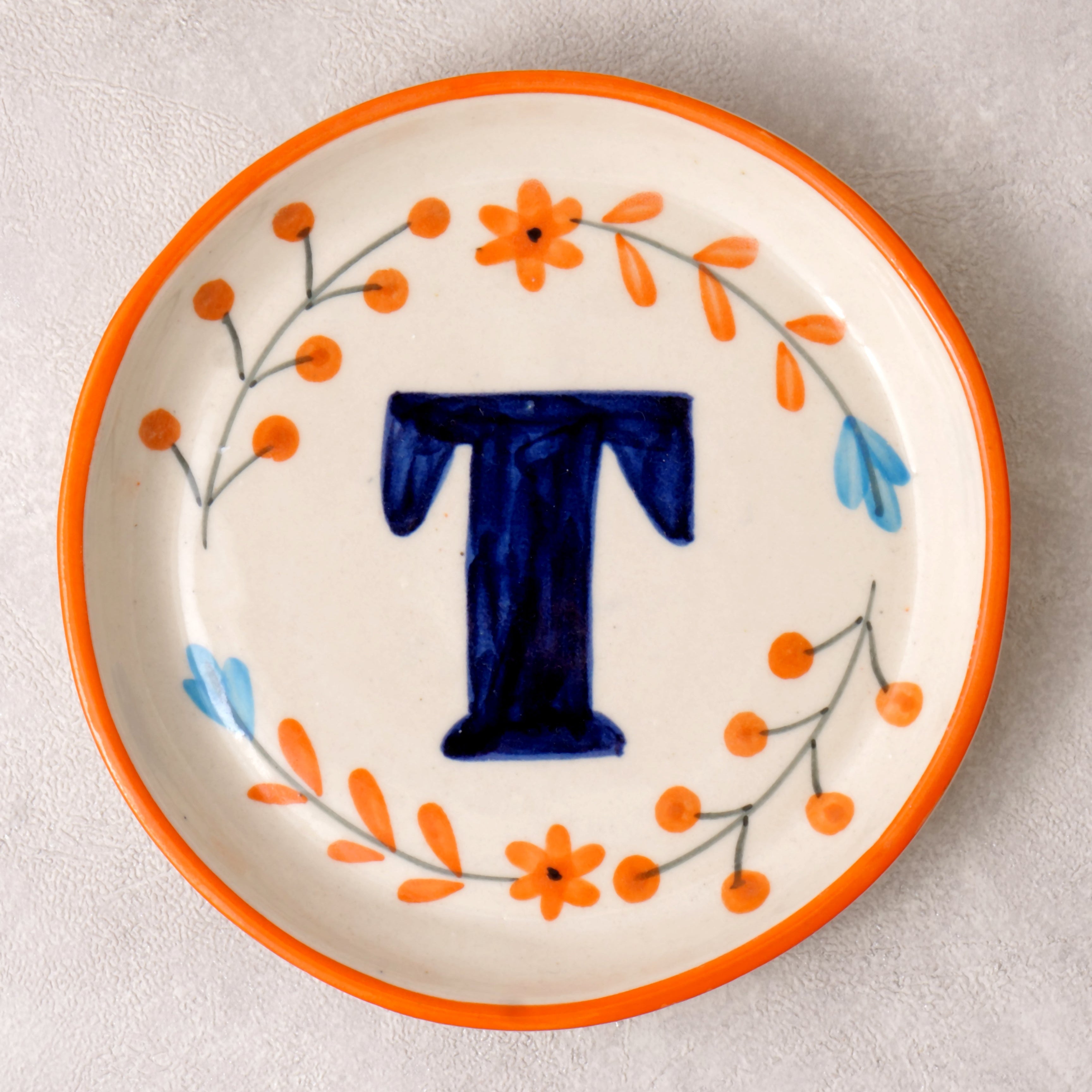 Alphabet Plate - 5 Inch