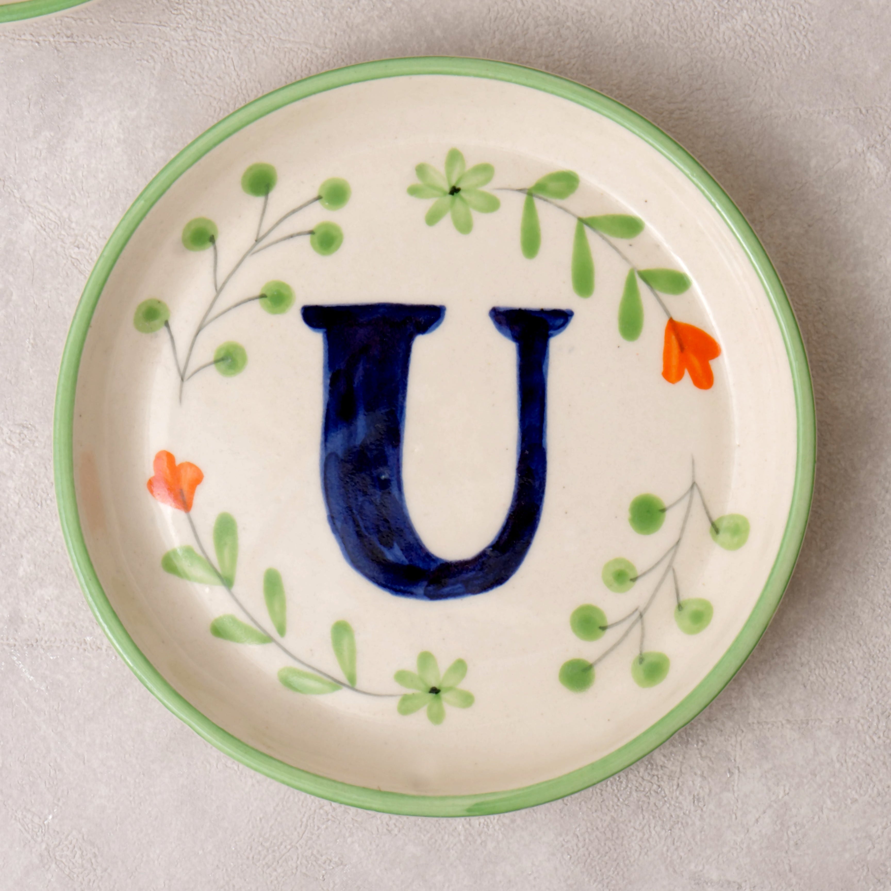 Alphabet Plate - 5 Inch
