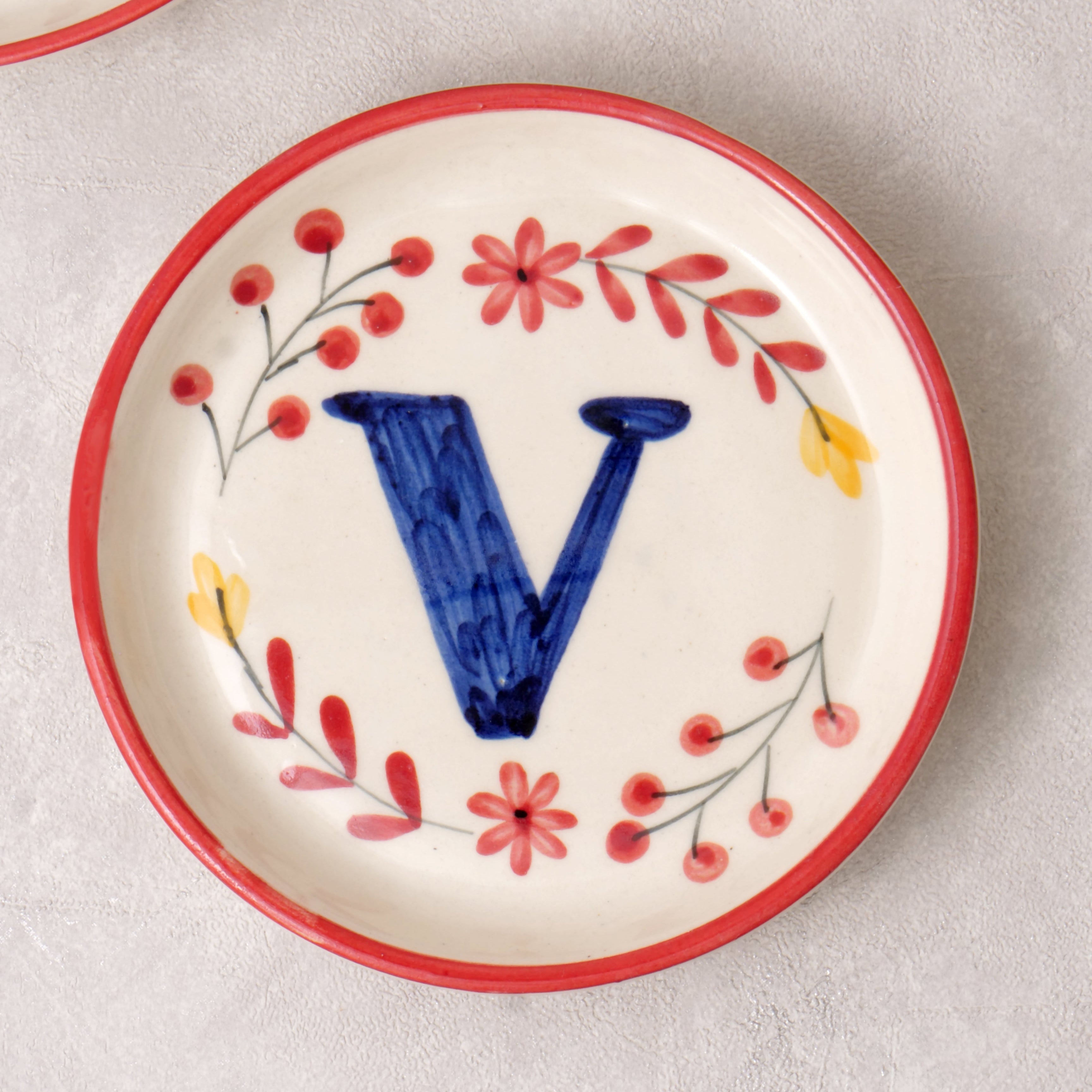 Alphabet Plate - 5 Inch