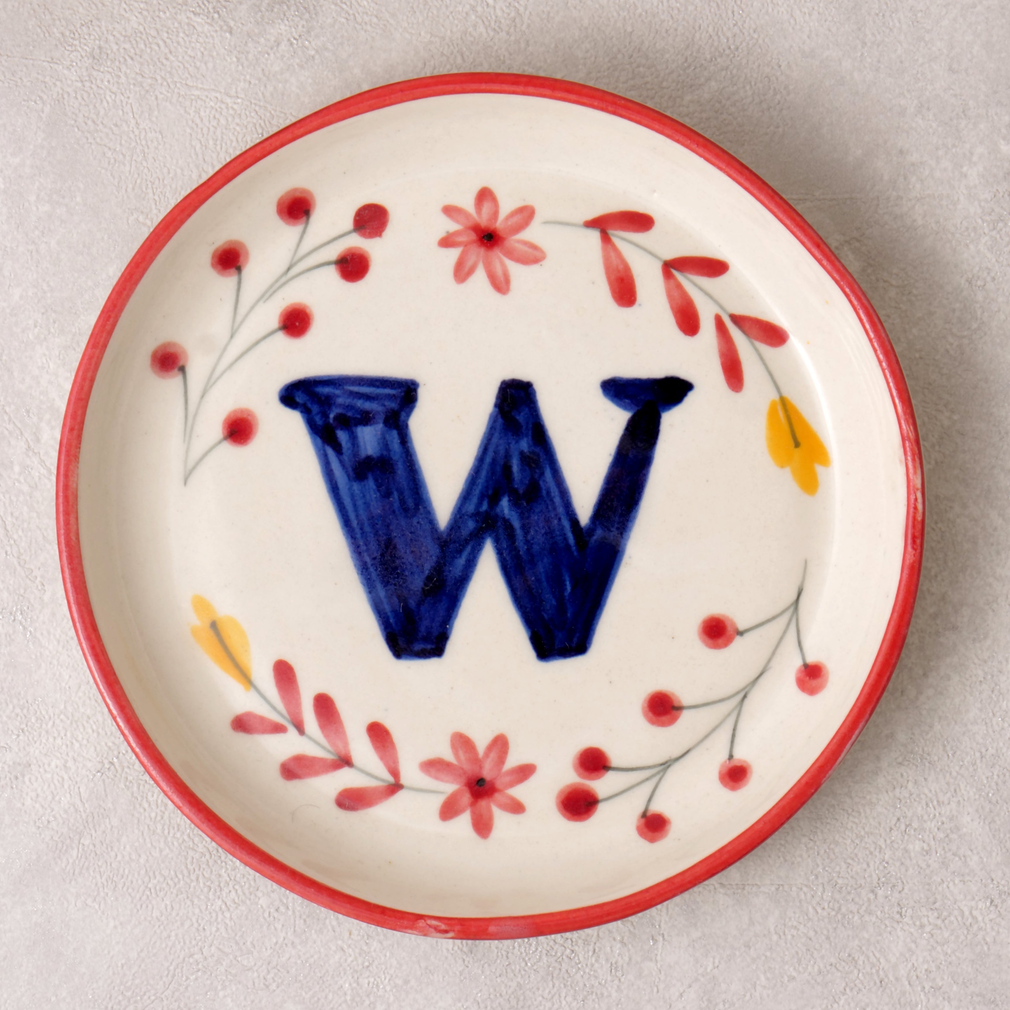 Alphabet Plate - 5 Inch