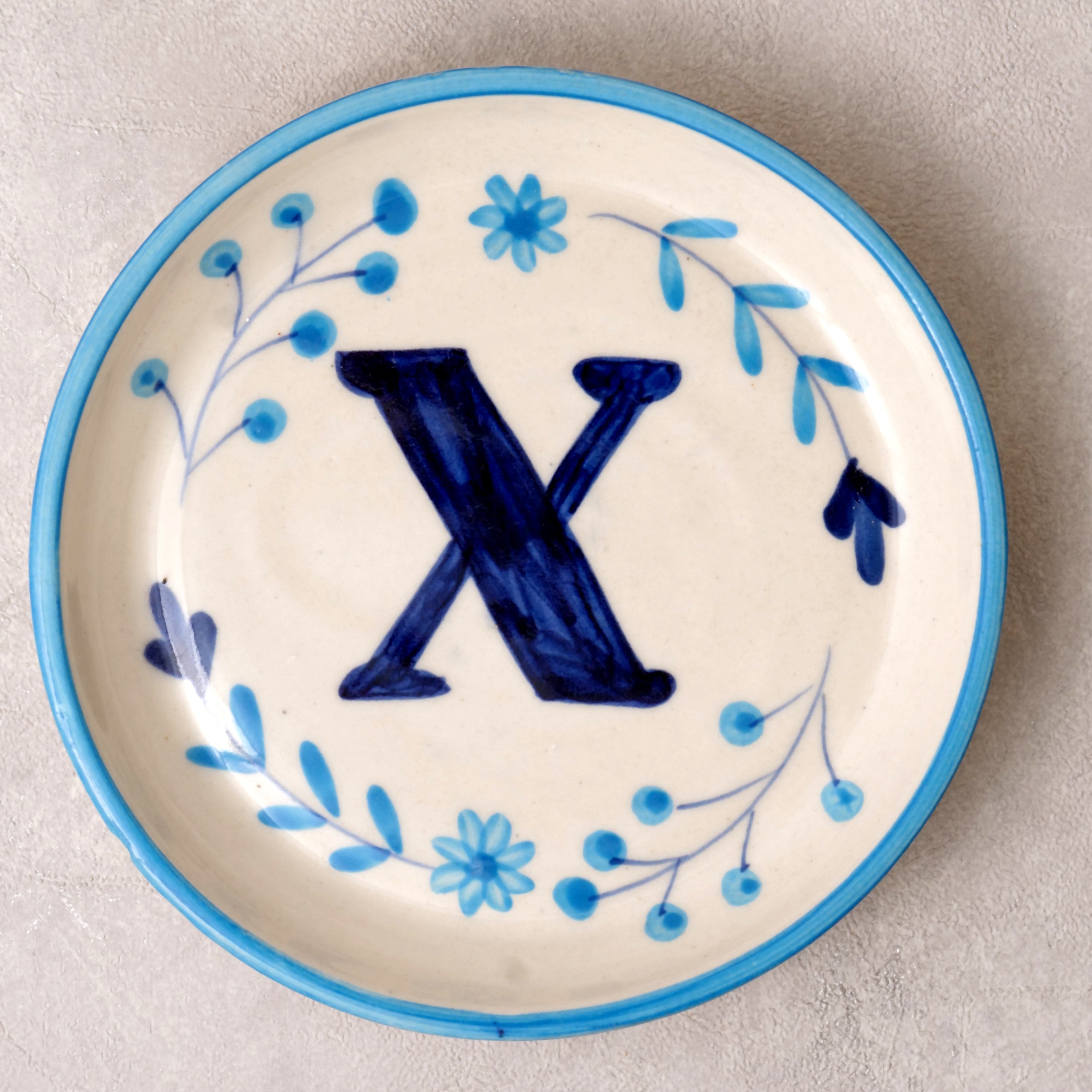 Alphabet Plate - 5 Inch